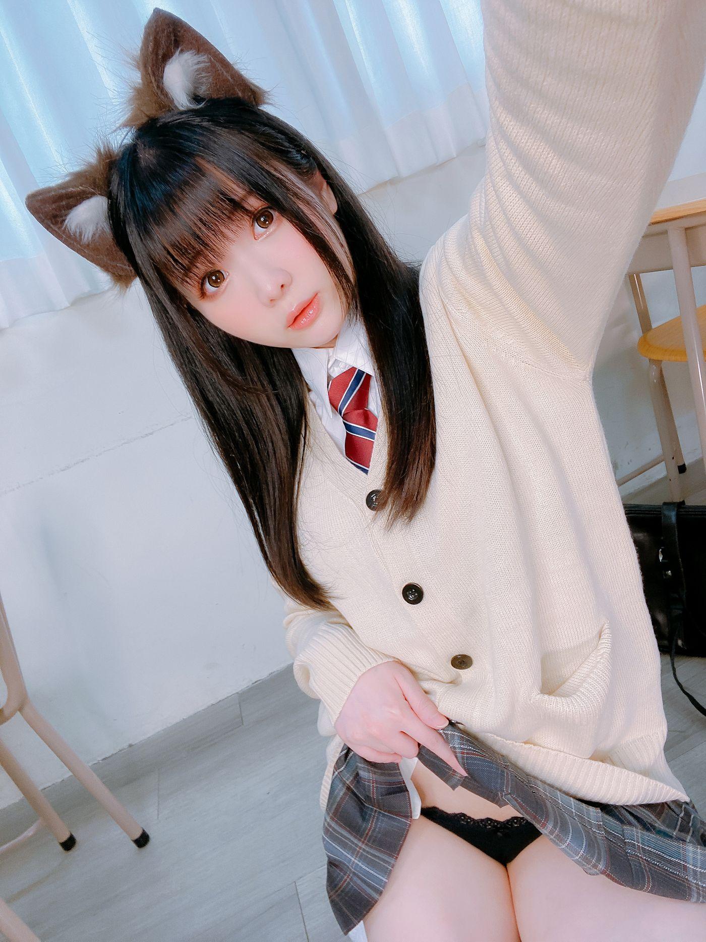 霜月shimo NO.062 NO.57 Fantia 2022年07月会员合集(7期) -2022-07-24 猫耳制服? [21P-173.74MB][21P]插图3