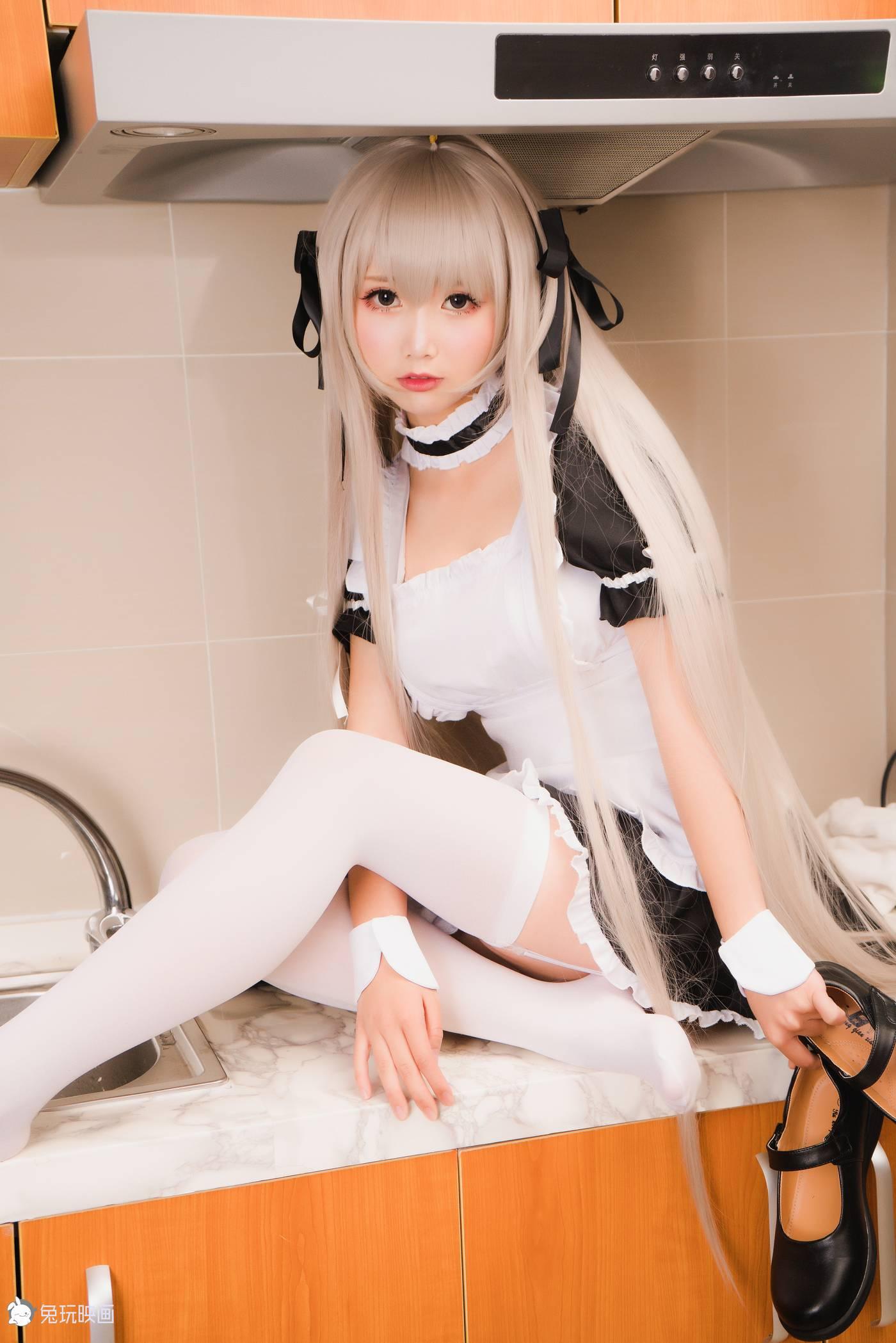 面饼仙儿 – NO.21 双马尾COS [41P]插图9