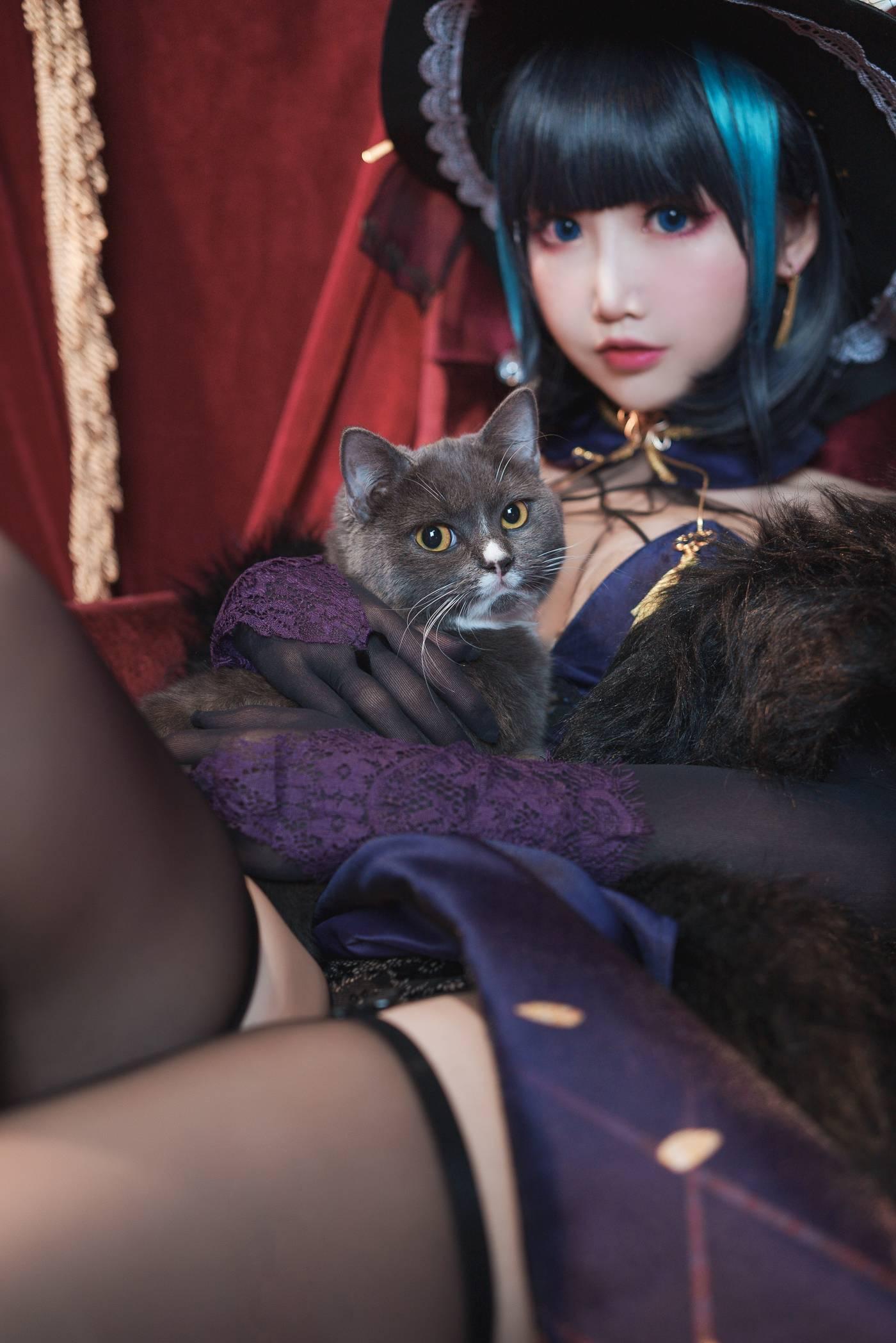 面饼仙儿 – NO.108 柴郡旗袍 [21P]插图9