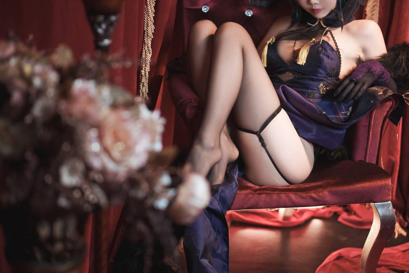 面饼仙儿 – NO.108 柴郡旗袍 [21P]插图9