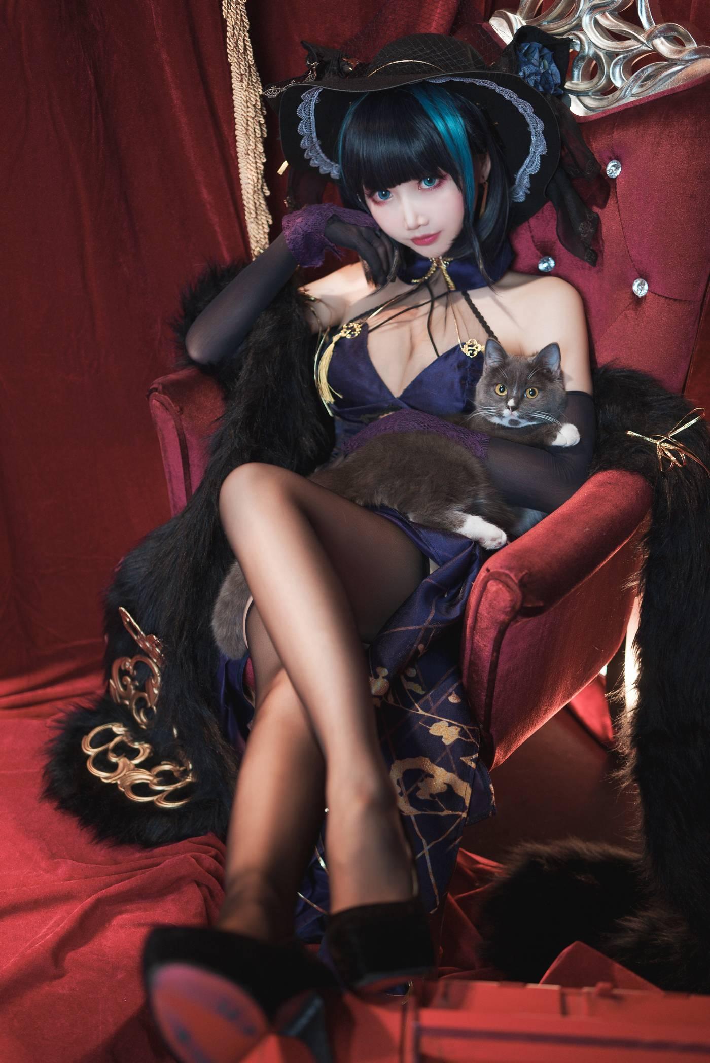 面饼仙儿 – NO.108 柴郡旗袍 [21P]插图
