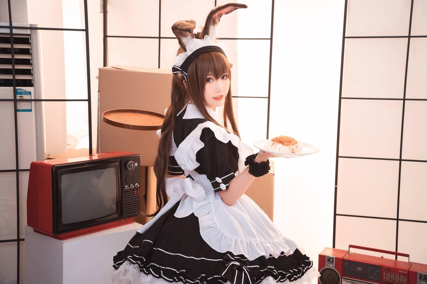 面饼仙儿 – NO.78 阿米驴女仆 [23P]插图3