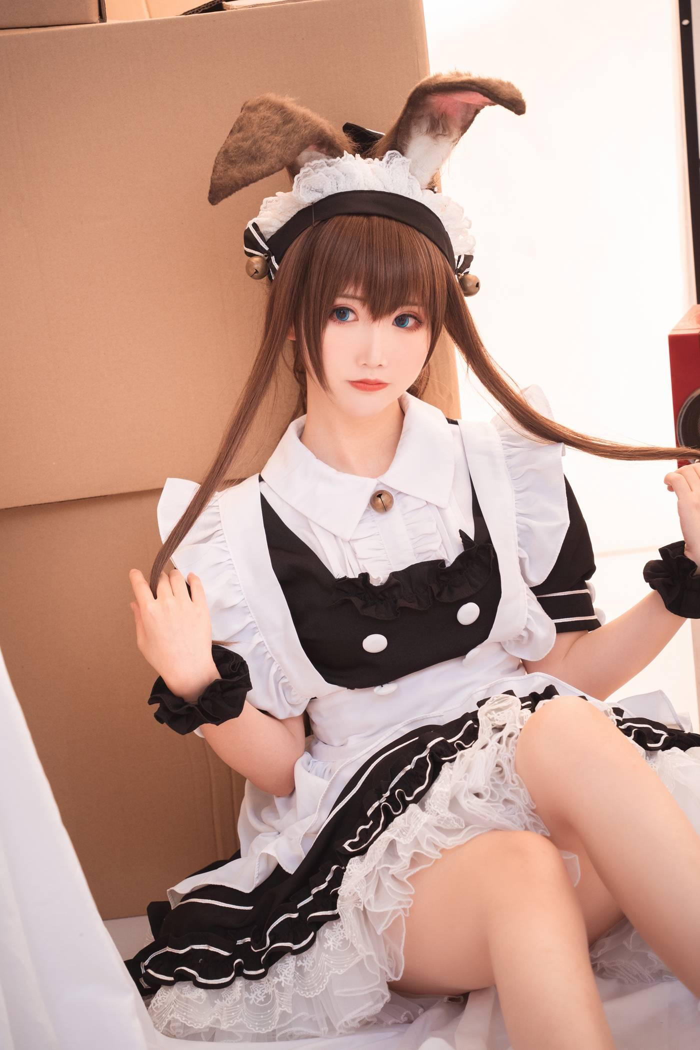 面饼仙儿 – NO.78 阿米驴女仆 [23P]插图8