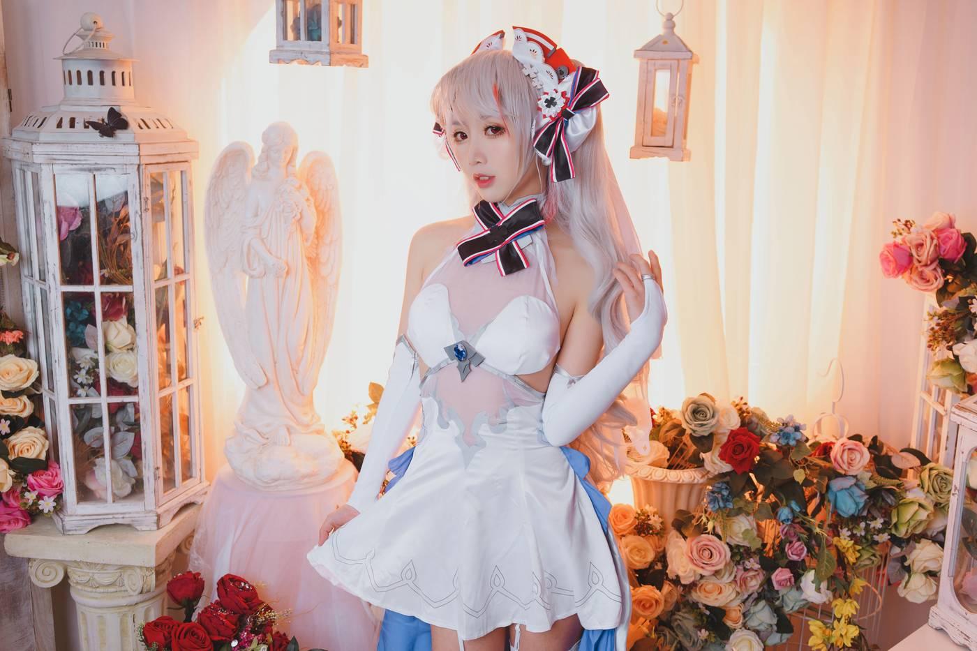 面饼仙儿 – NO.54 欧根花嫁 [13P]插图1