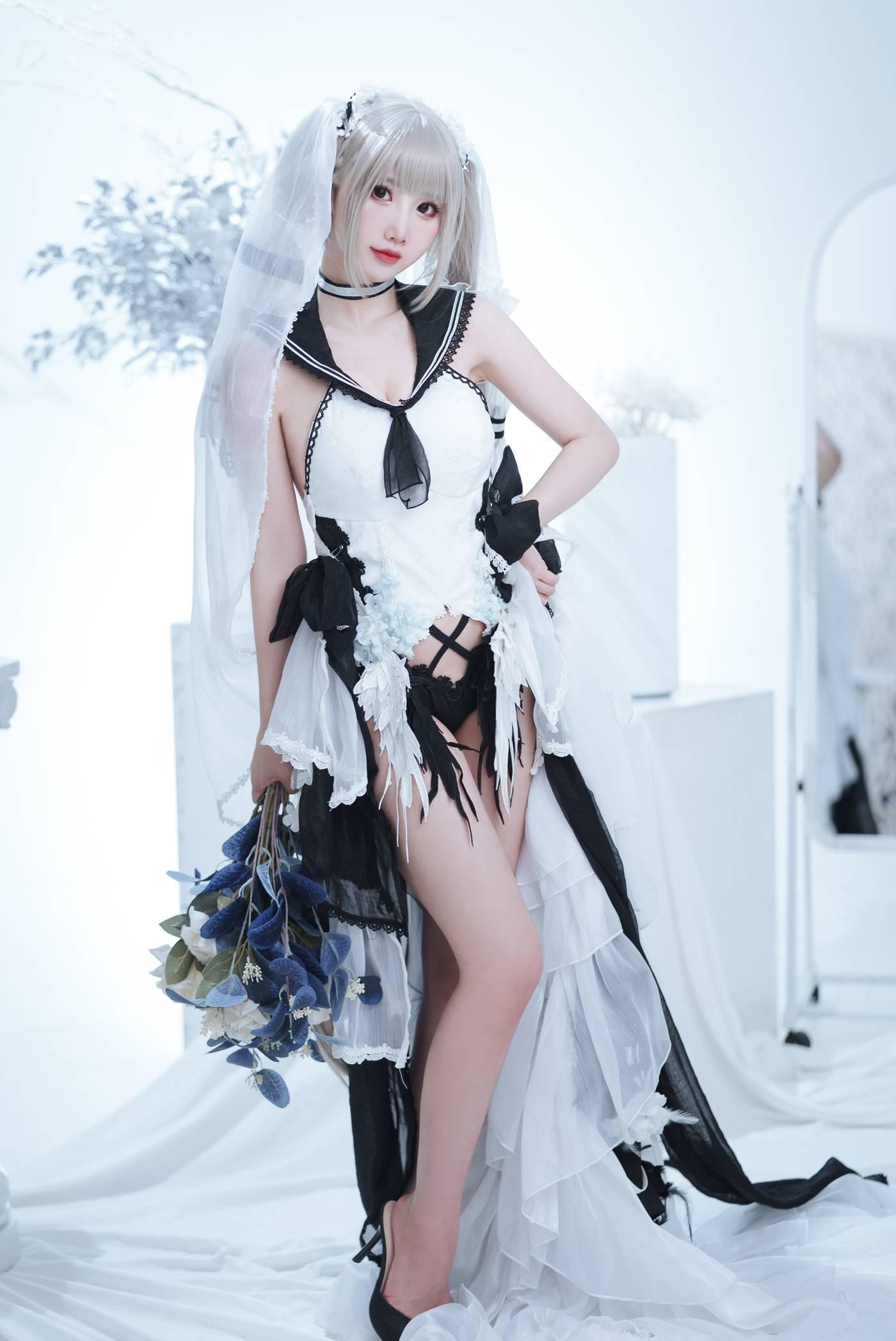 面饼仙儿 – NO.110 可畏婚纱 [25P]插图5