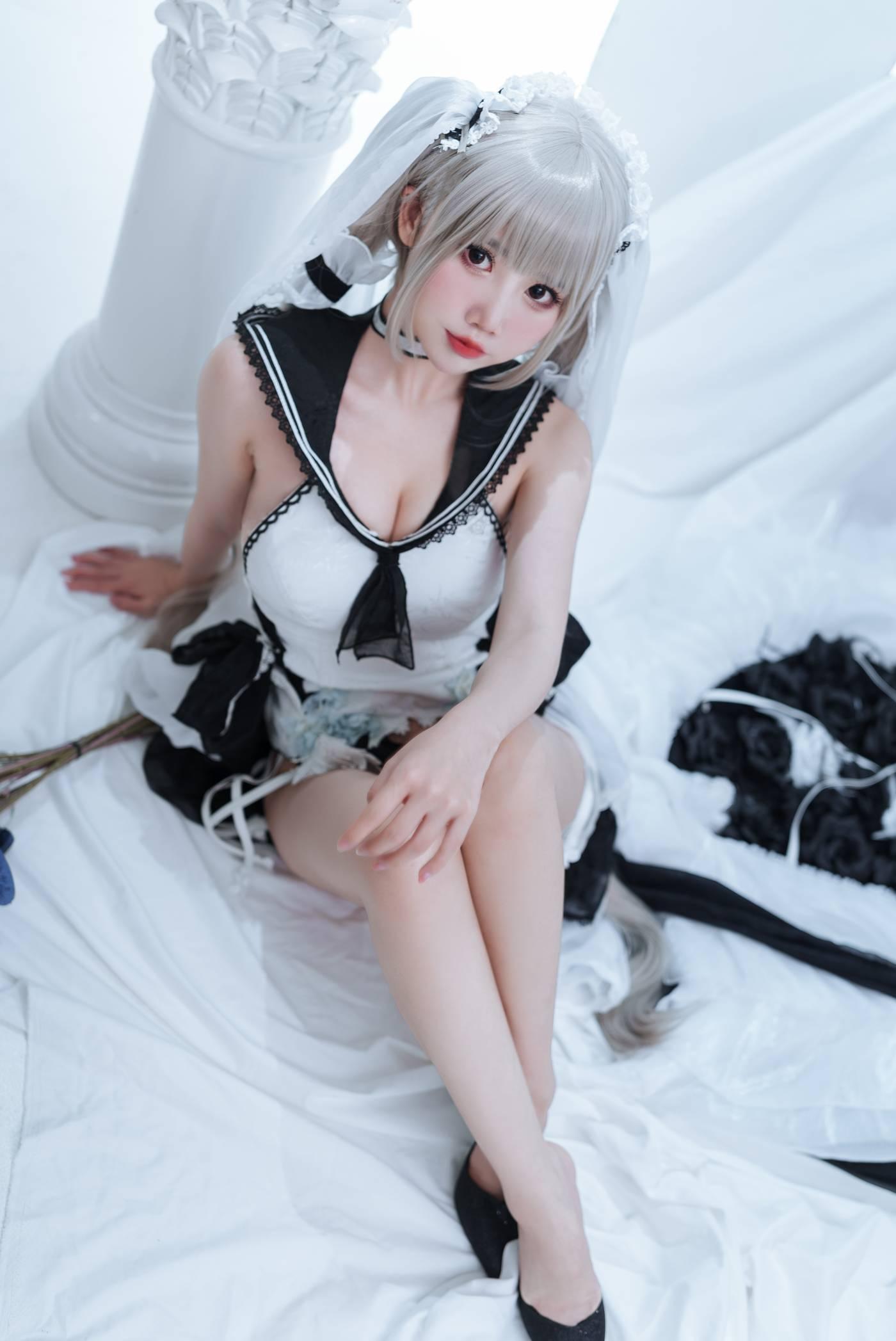 面饼仙儿 – NO.110 可畏婚纱 [25P]插图
