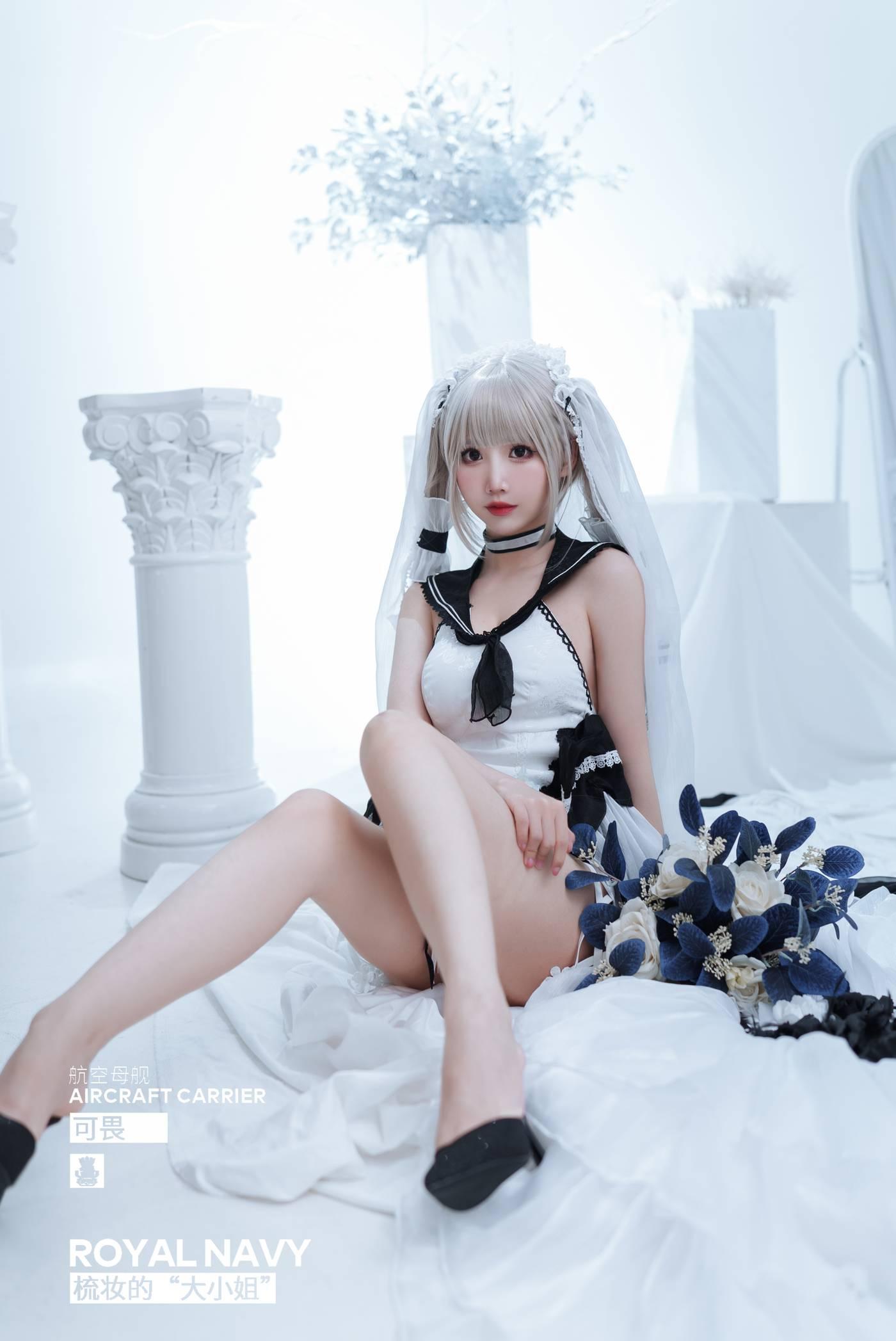 面饼仙儿 – NO.110 可畏婚纱 [25P]插图3