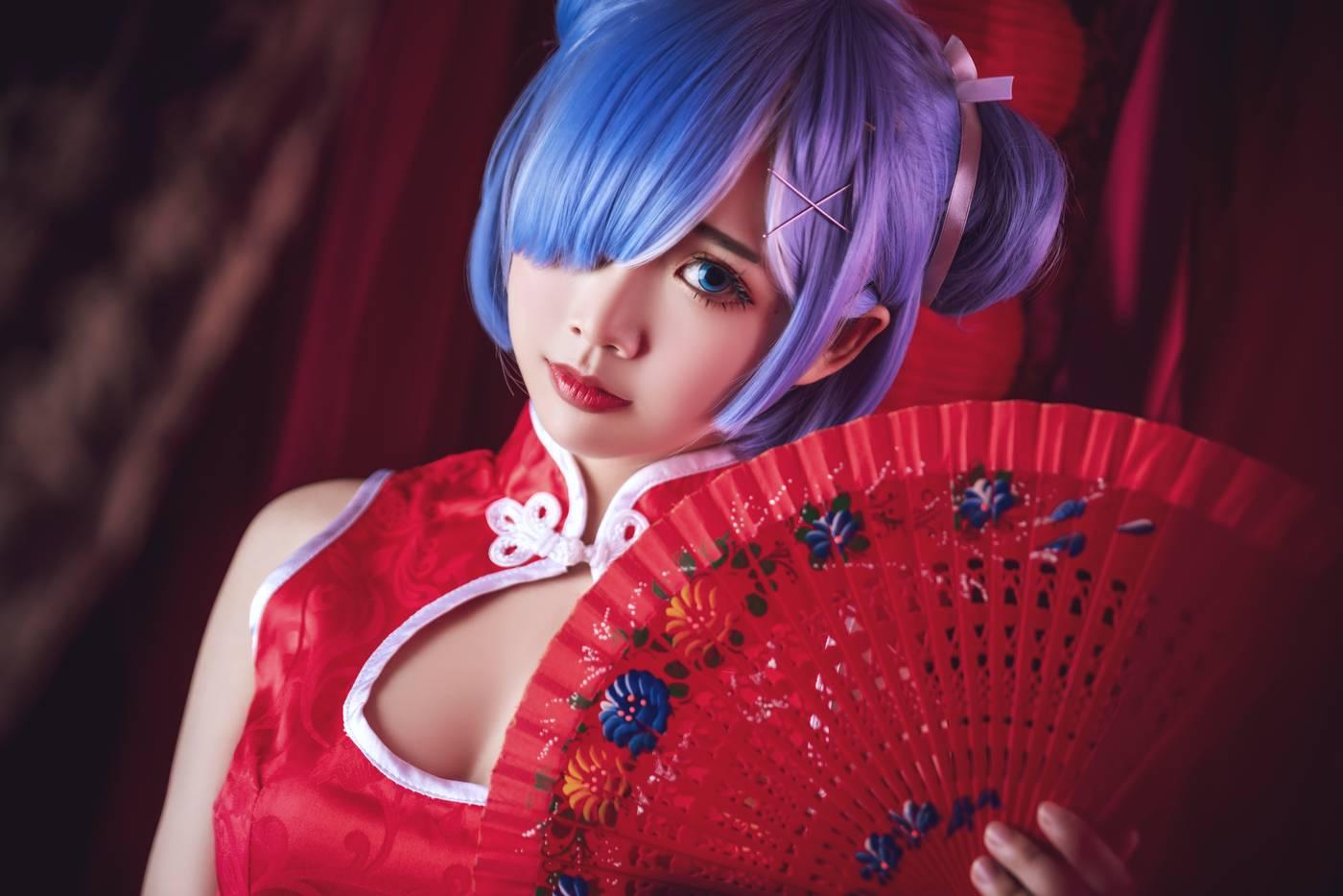 面饼仙儿 – NO.52 雷姆旗袍 [23P]插图7