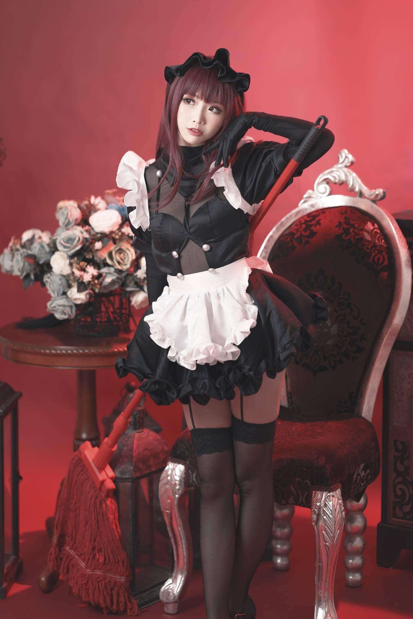 面饼仙儿 – NO.56 斯卡哈女仆 [11P]插图7