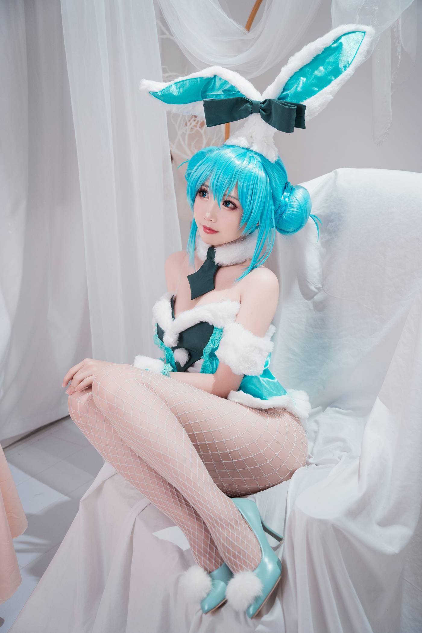 面饼仙儿 – NO.88 初音兔女郎 [17P]插图6