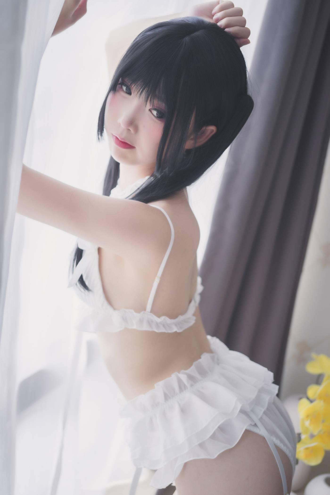 面饼仙儿 – NO.15 脑内少女 白内衣 [17P]插图9