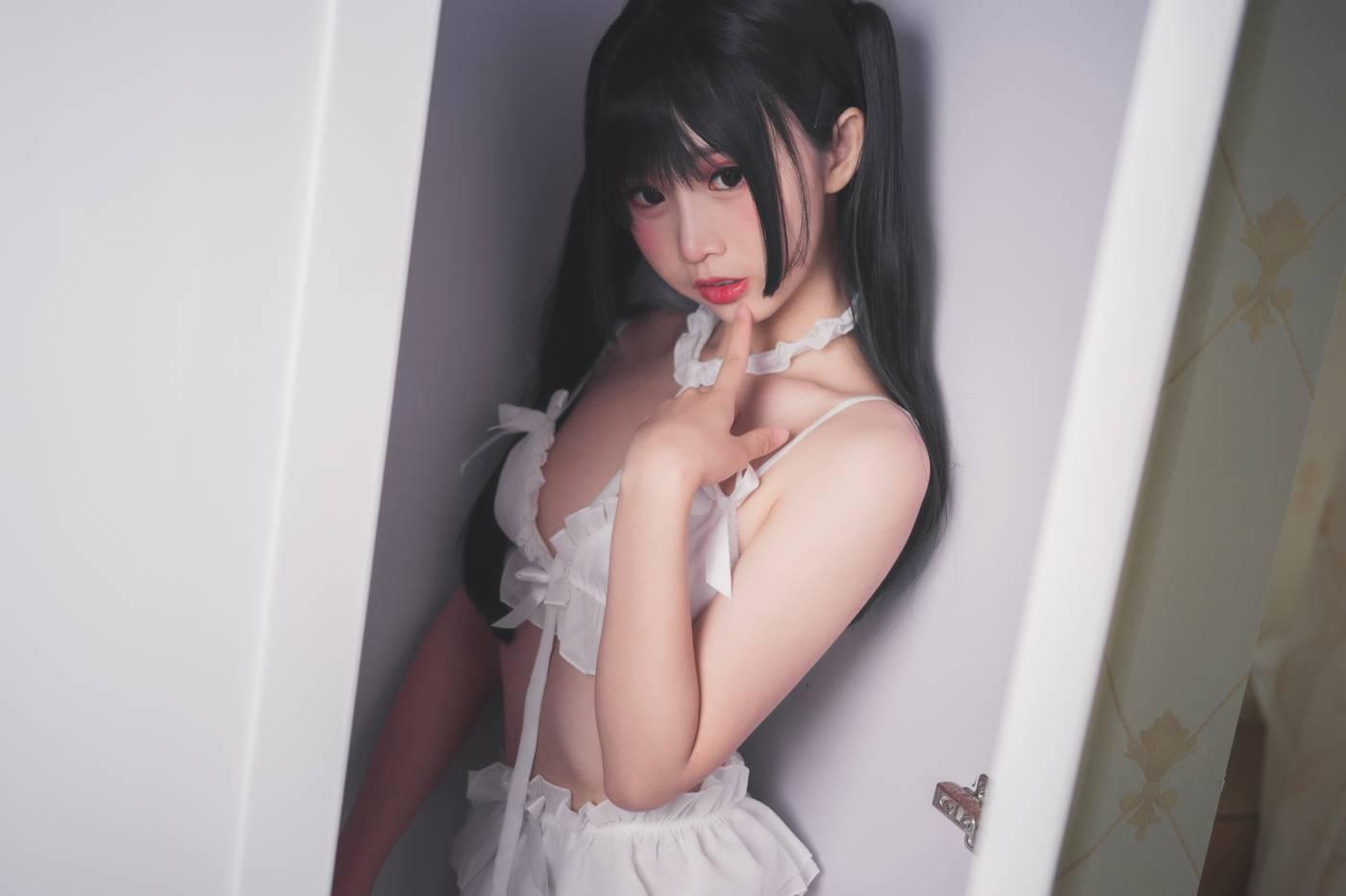 面饼仙儿 – NO.15 脑内少女 白内衣 [17P]插图4