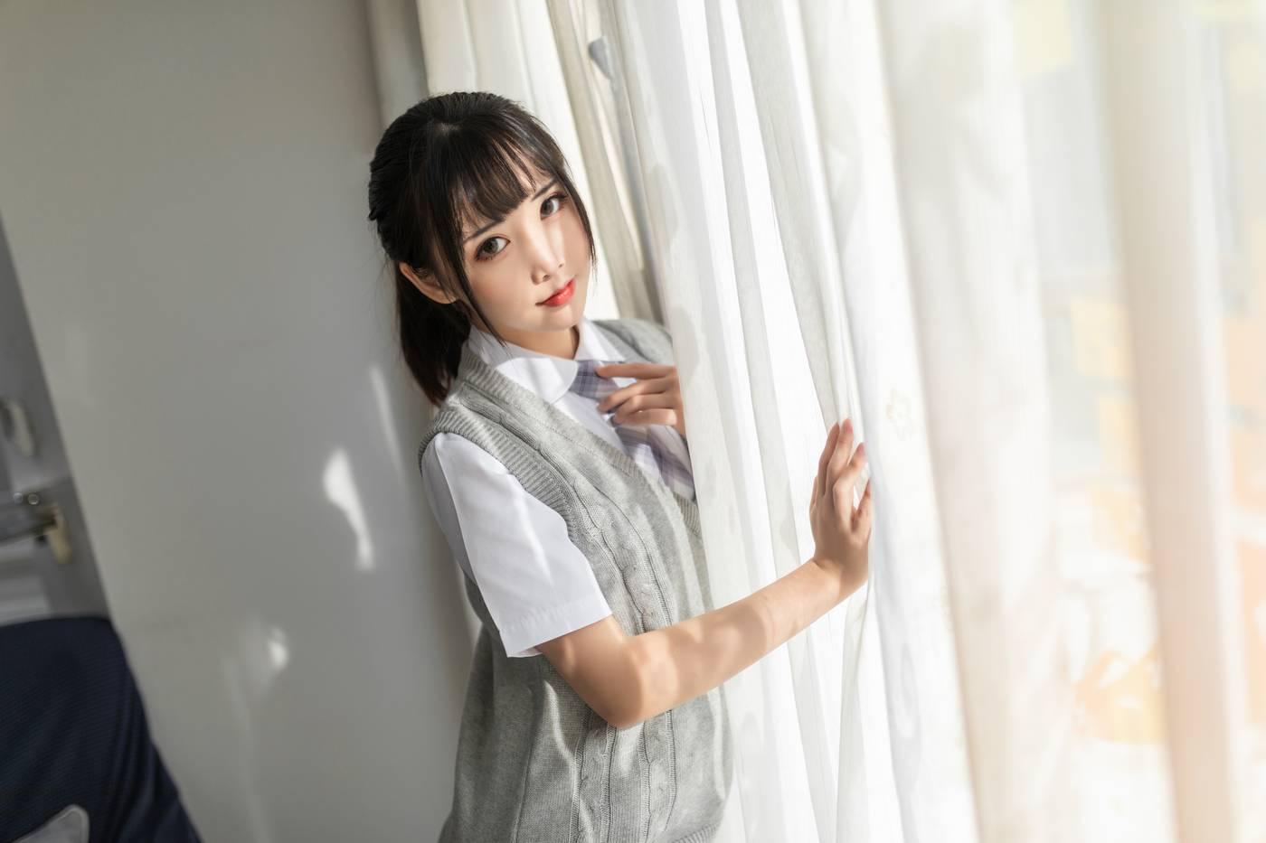 面饼仙儿 – NO.74 制服少女 [40P]插图7