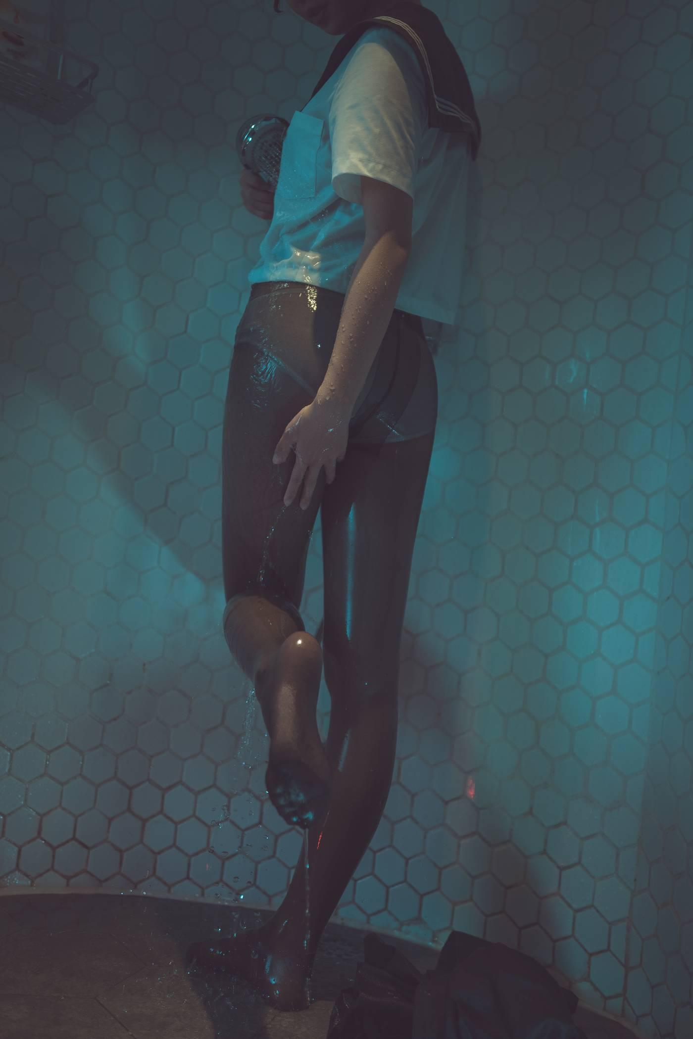 面饼仙儿 – NO.11 脑内少女 浴缸黑丝 [21P]插图