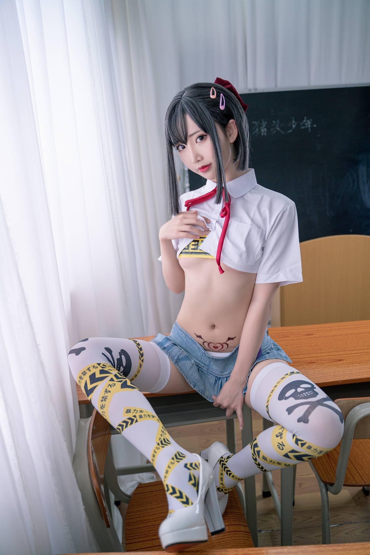 面饼仙儿 – NO.100 短校服胶带 [32P]插图3