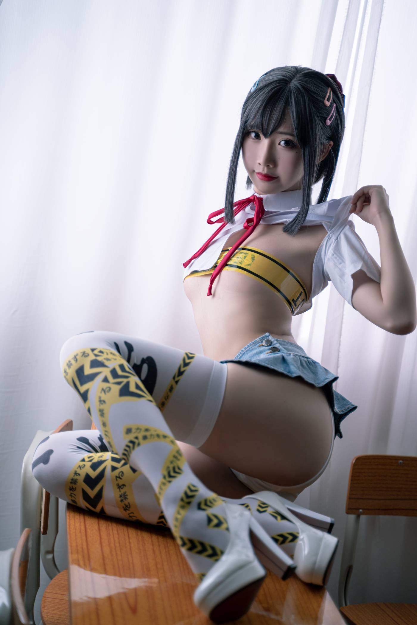 面饼仙儿 – NO.100 短校服胶带 [32P]插图9