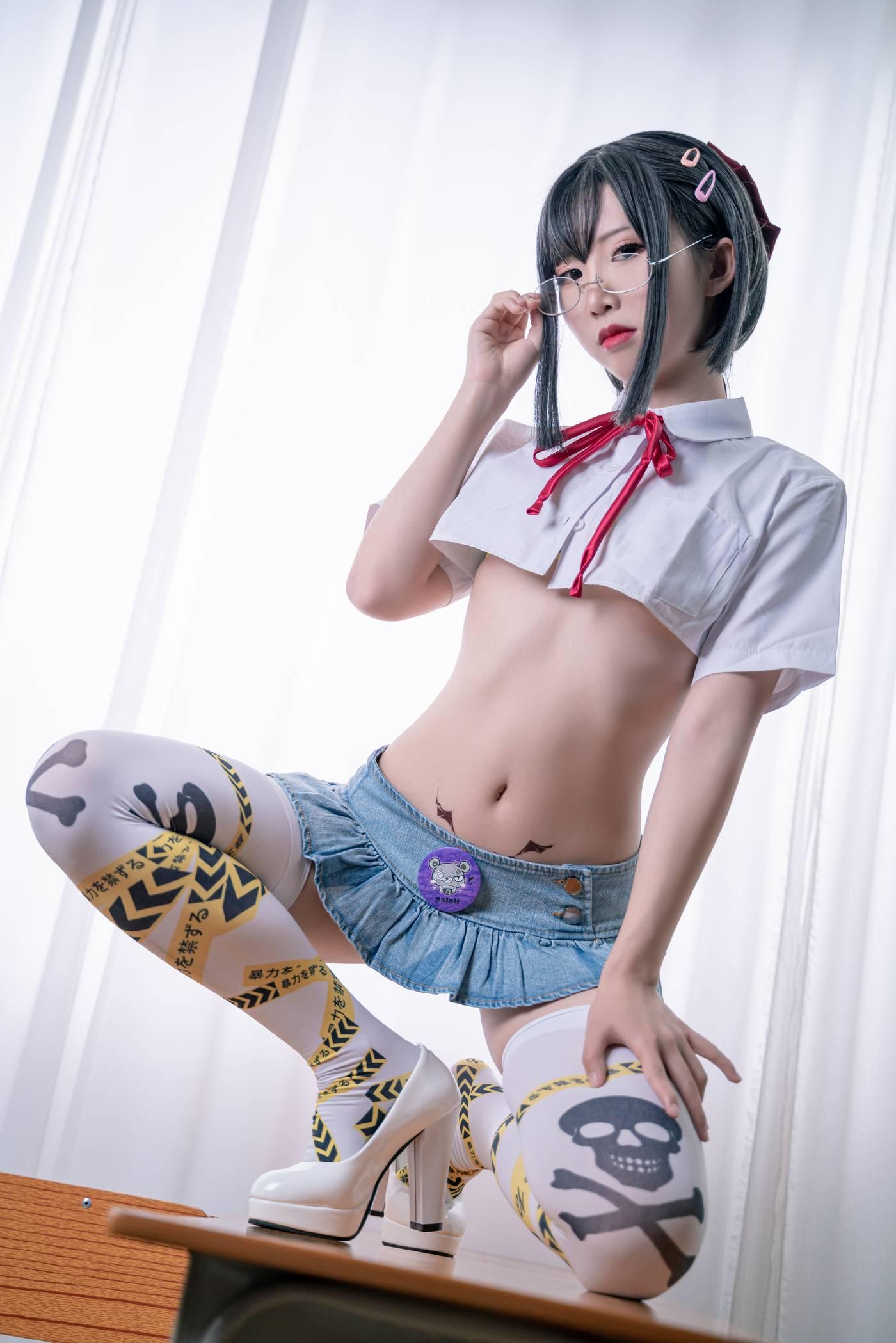 面饼仙儿 – NO.100 短校服胶带 [32P]插图5