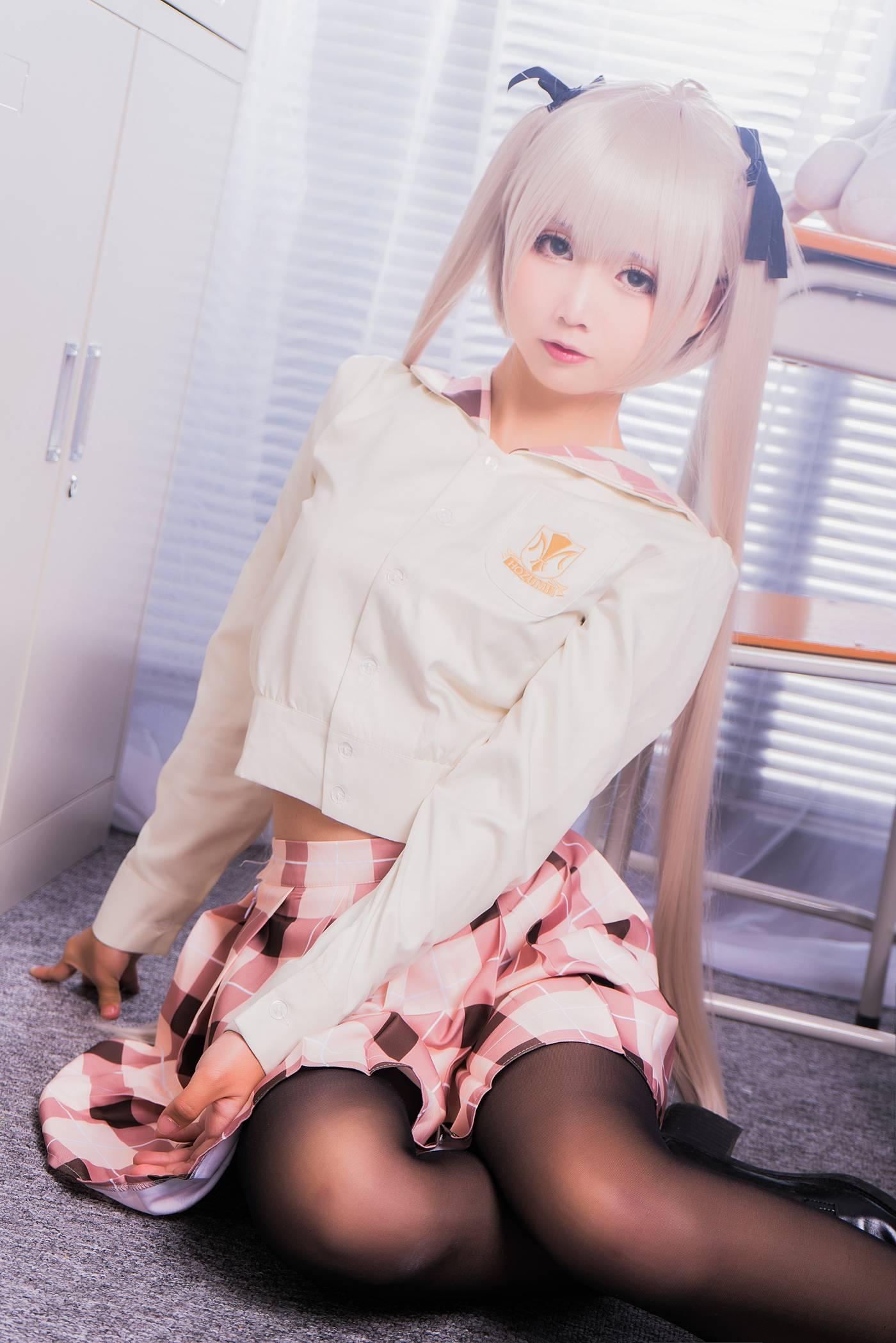 面饼仙儿 – NO.05 黑丝穹妹 [48P]插图1