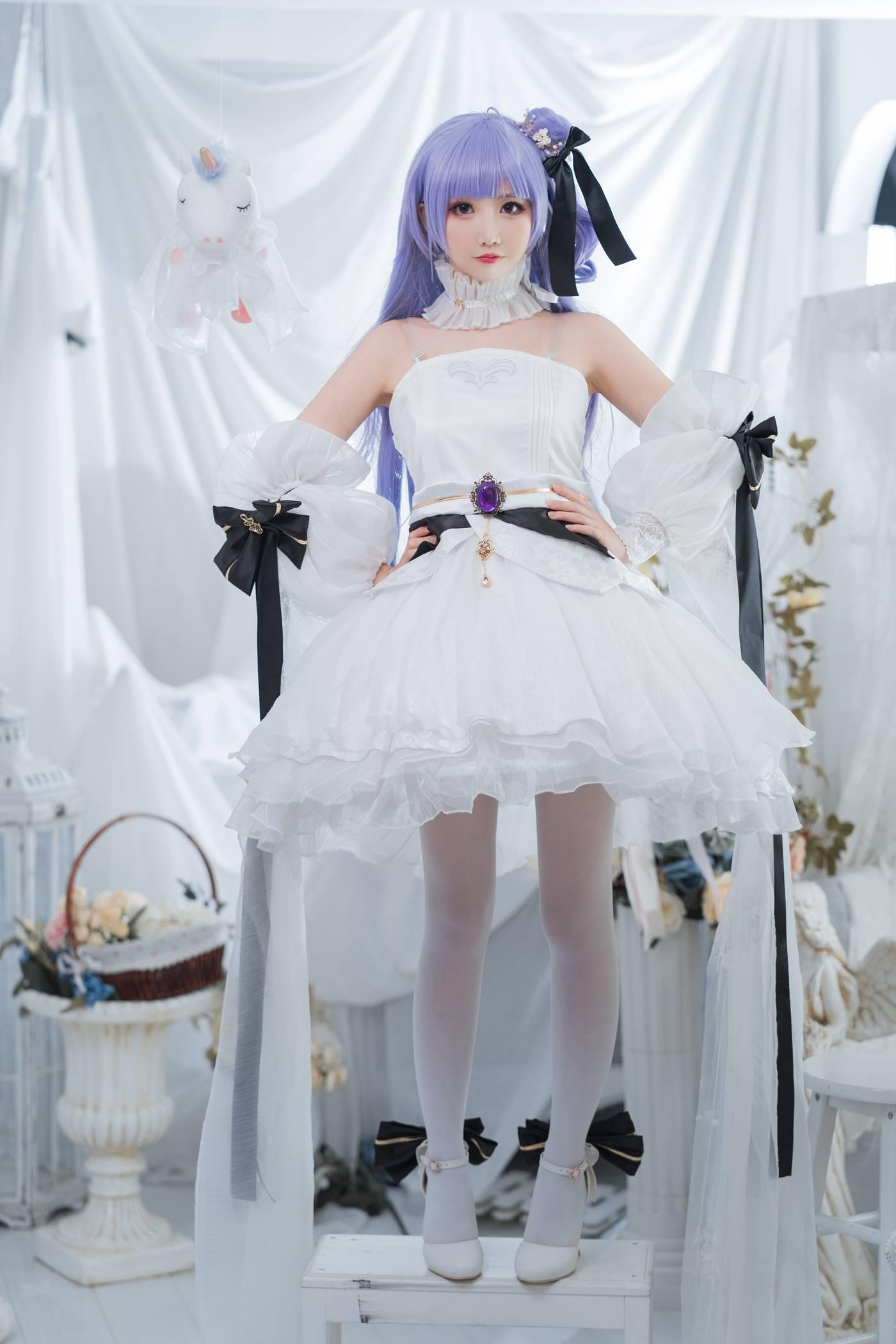 面饼仙儿 – NO.87 独角兽婚纱 [14P]插图1