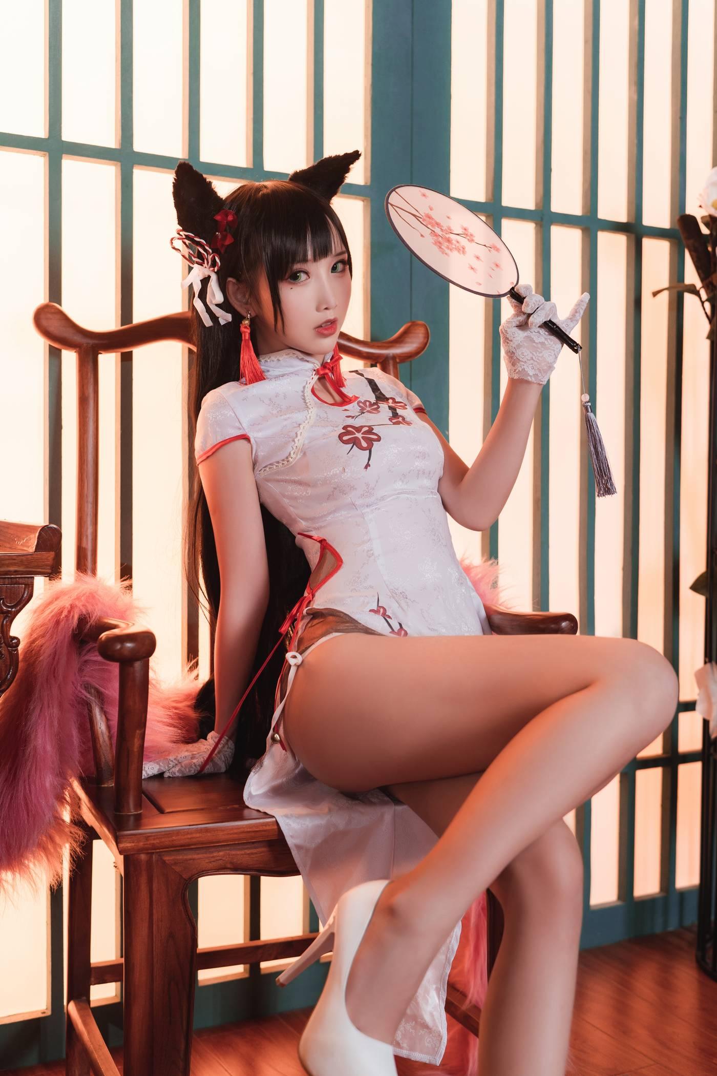 面饼仙儿 – NO.81 旗袍爱宕 [25P]插图2