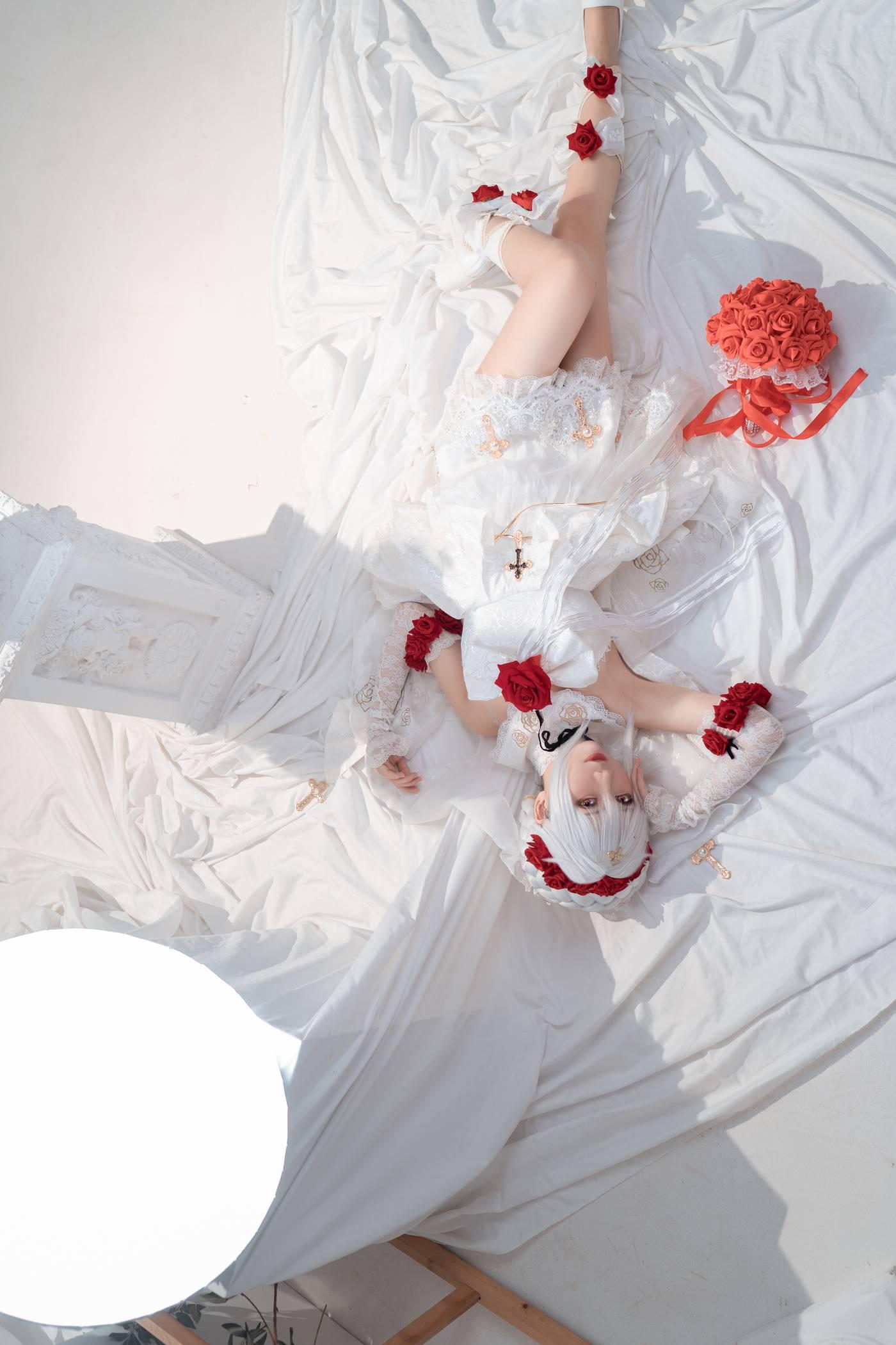面饼仙儿 – NO.89 德丽莎婚纱 [13P]插图1