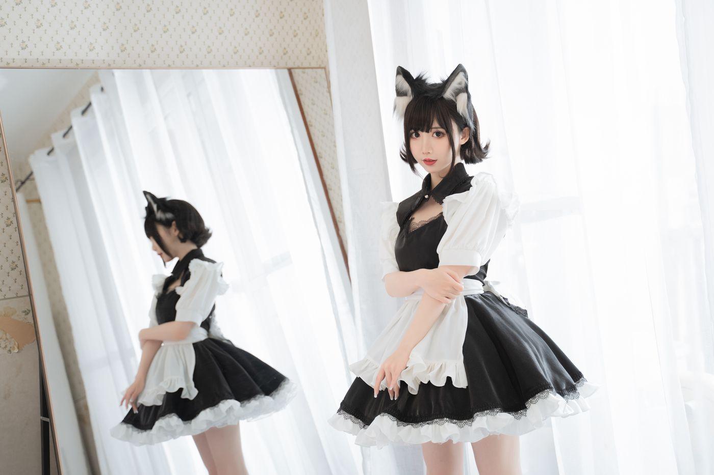 面饼仙儿 – NO.112 开胸女仆 [17P]插图6