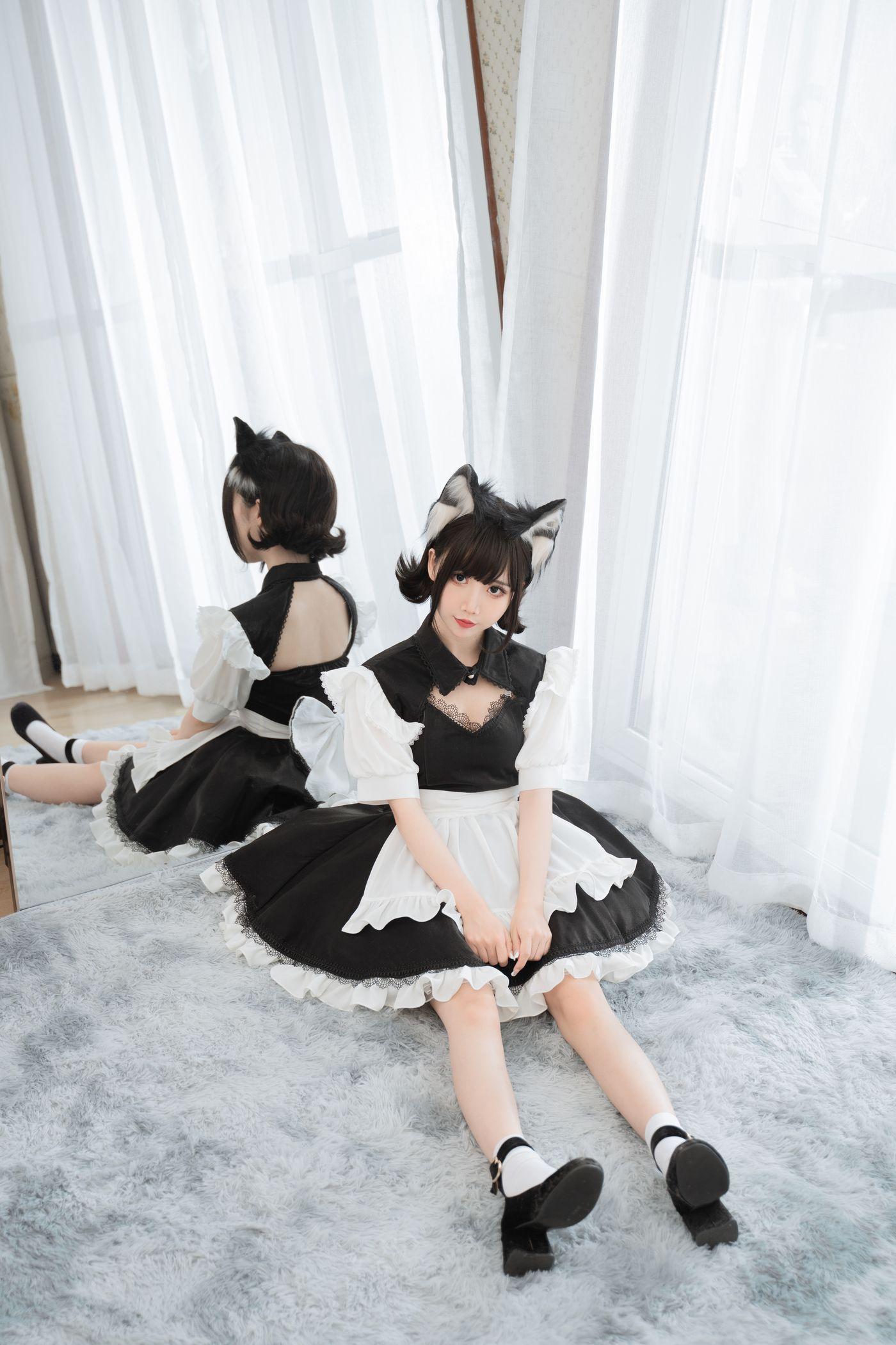 面饼仙儿 – NO.112 开胸女仆 [17P]插图2
