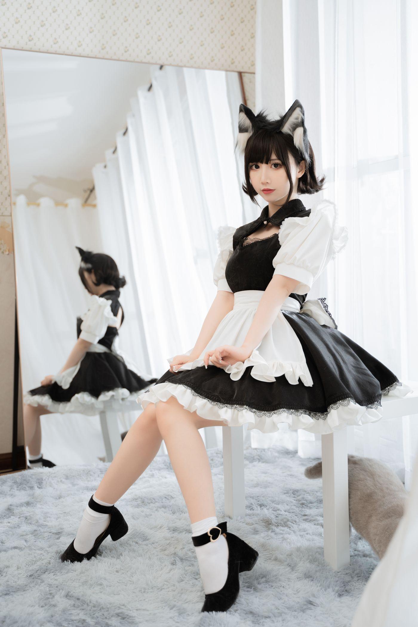 面饼仙儿 – NO.112 开胸女仆 [17P]插图3