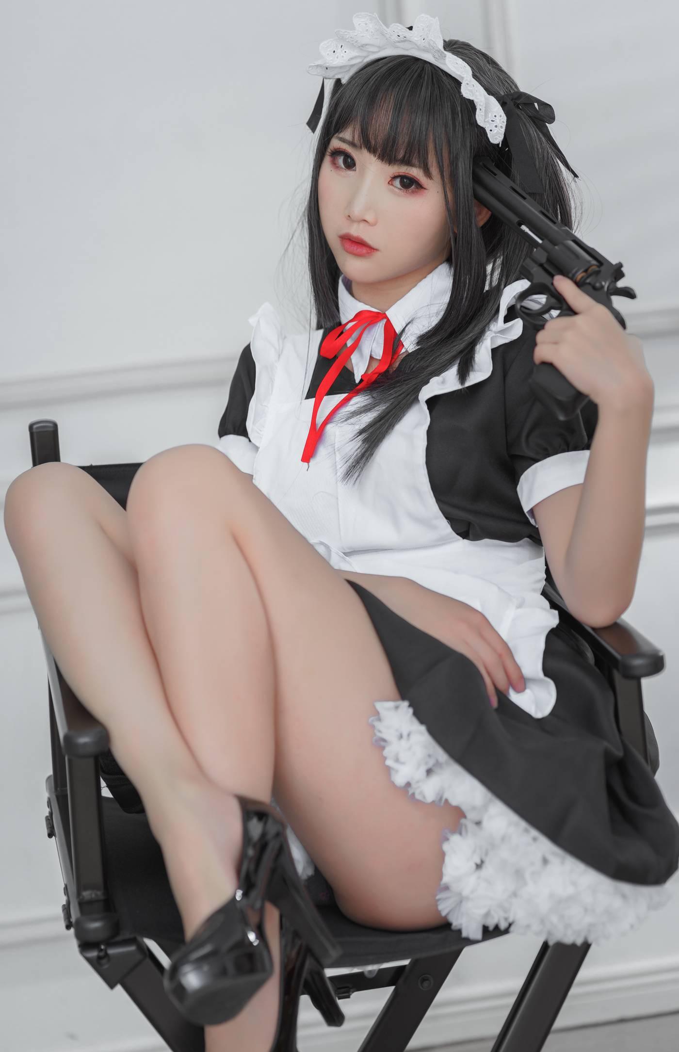 面饼仙儿 – NO.67 左轮女仆 [15P]插图8