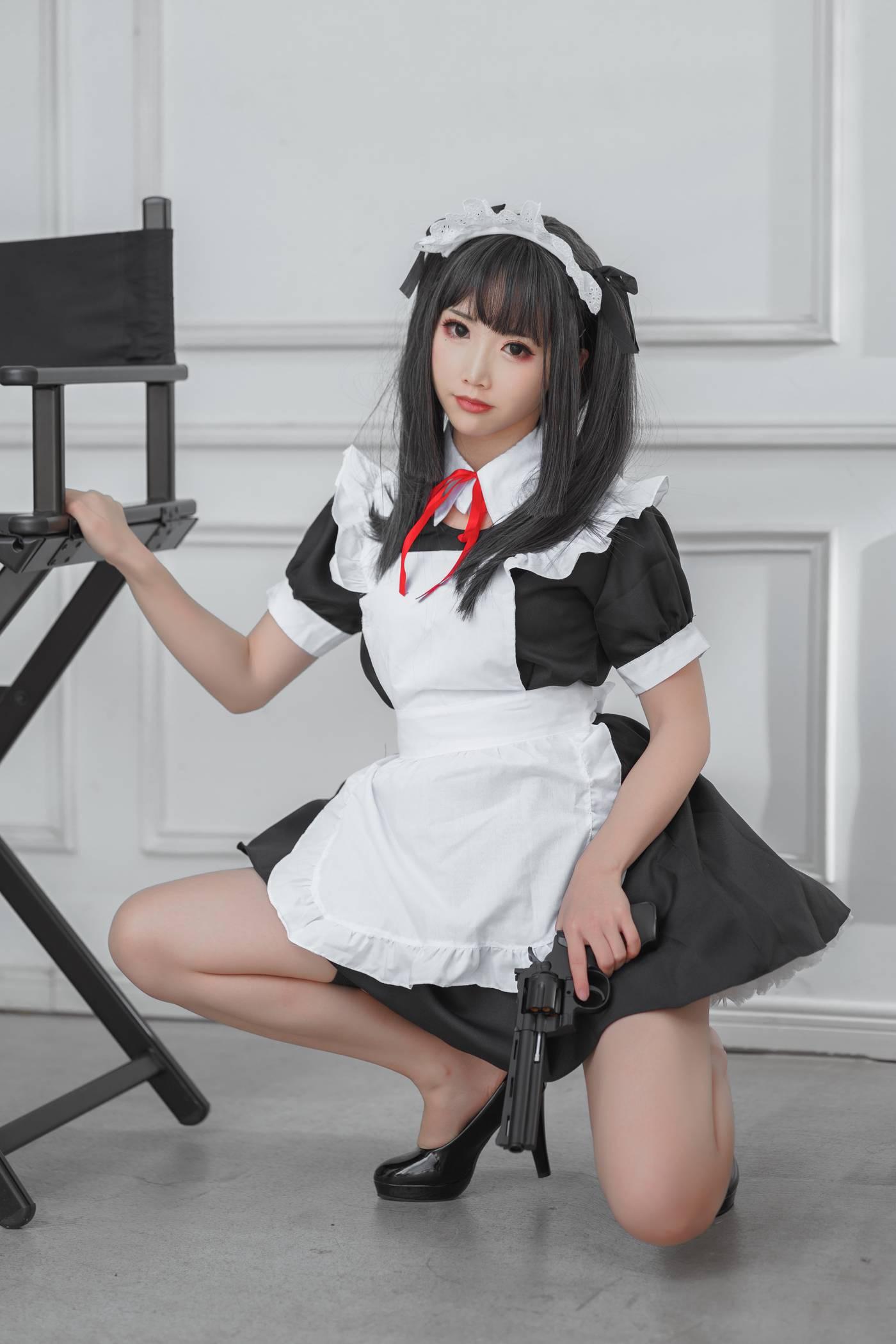 面饼仙儿 – NO.67 左轮女仆 [15P]插图9