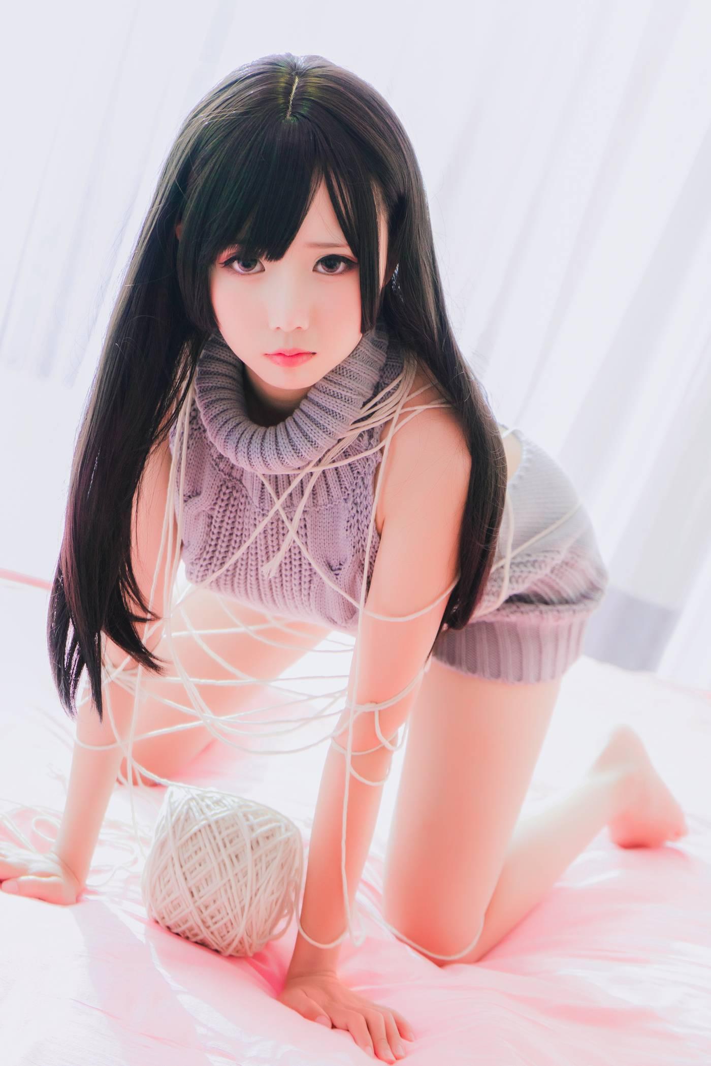 面饼仙儿 – NO.06 露背毛衣[41P]插图8