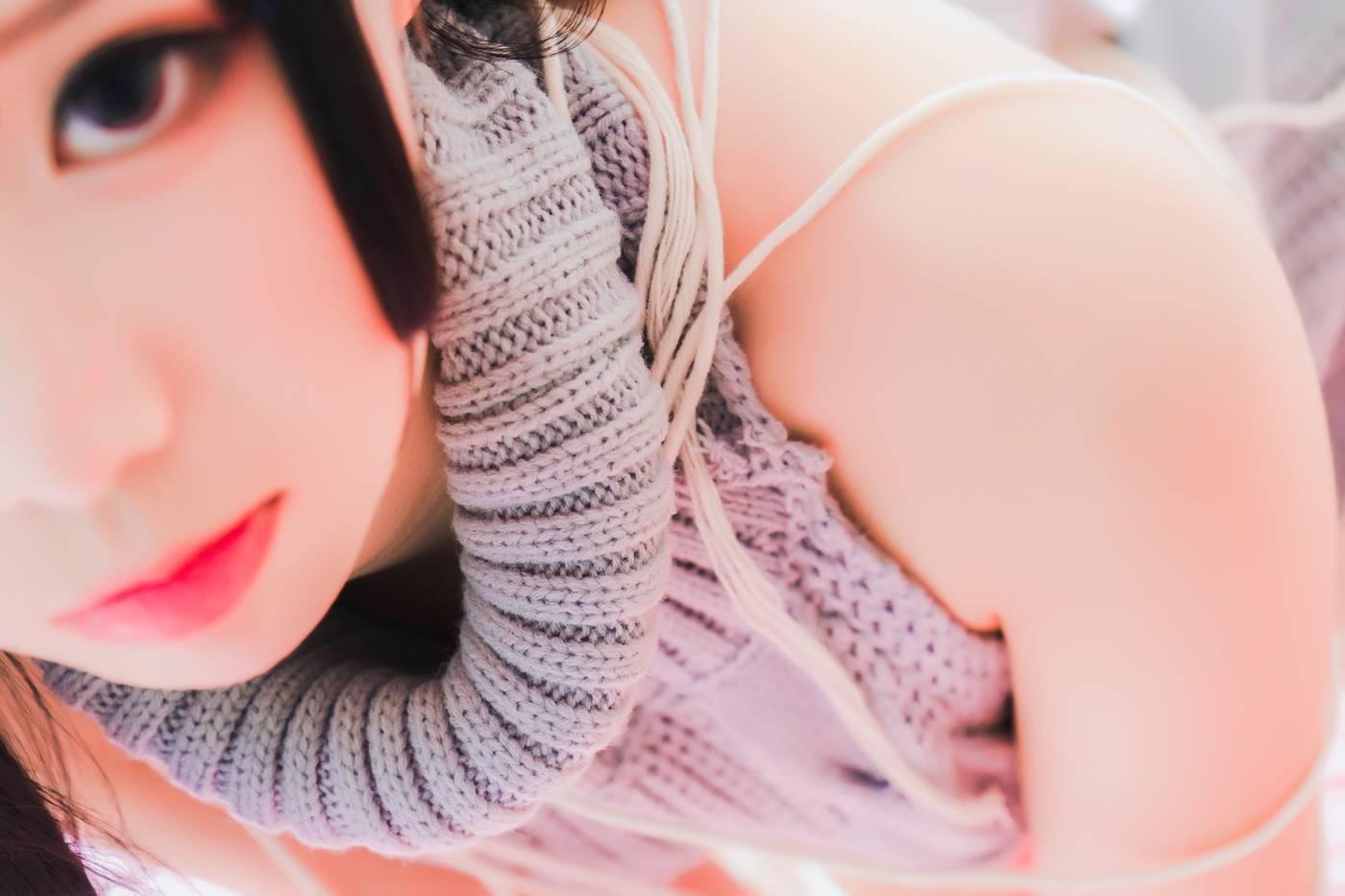 面饼仙儿 – NO.06 露背毛衣[41P]插图5