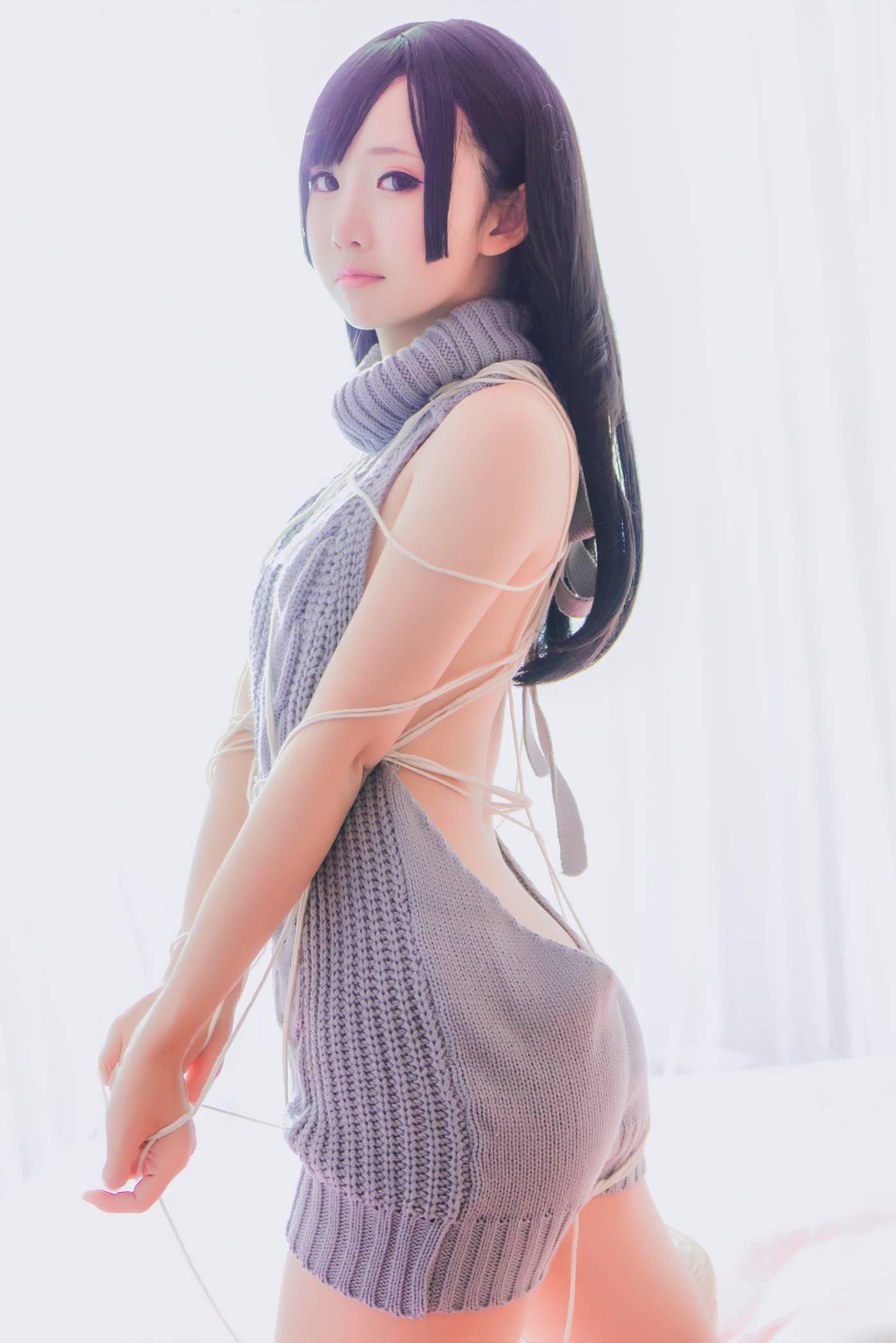 面饼仙儿 – NO.06 露背毛衣[41P]插图