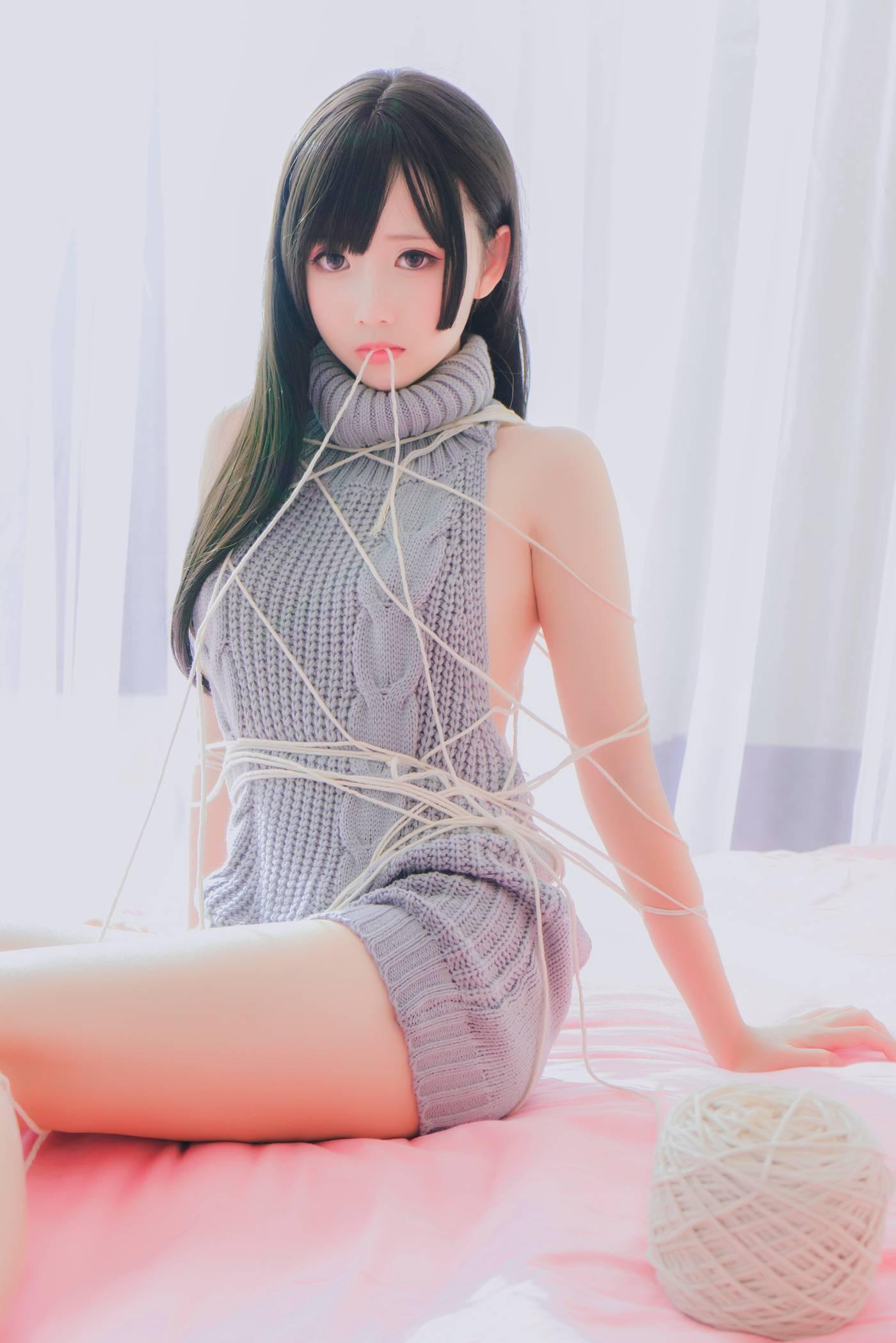 面饼仙儿 – NO.06 露背毛衣[41P]插图6