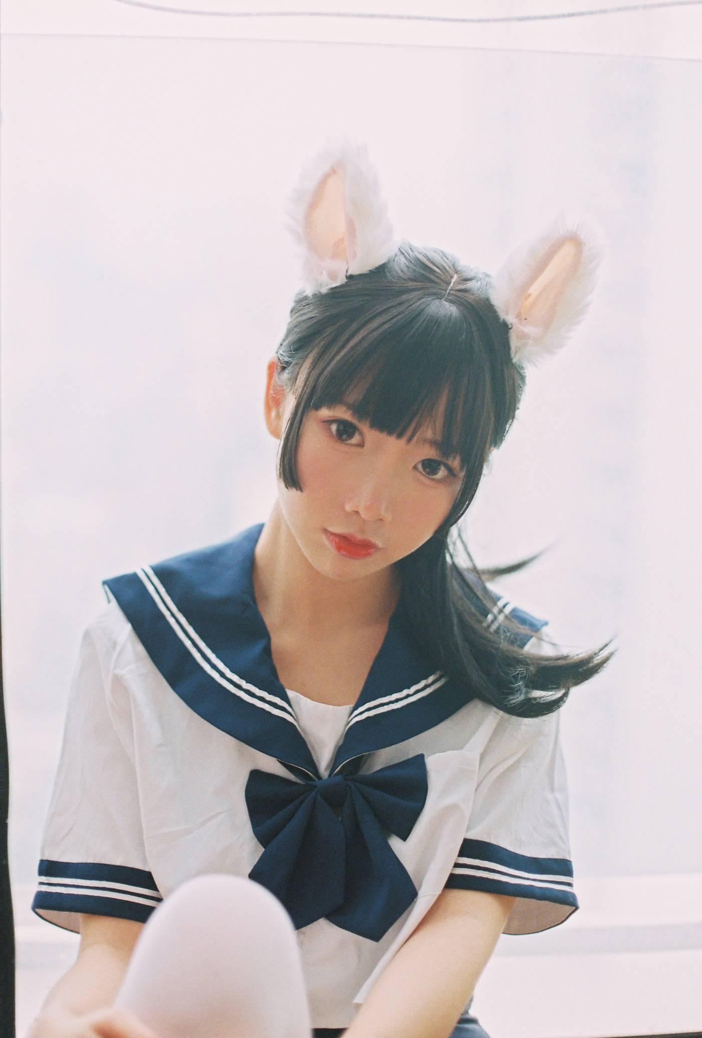 面饼仙儿 – NO.99 水手服 死库水 -胶片[19P]插图7