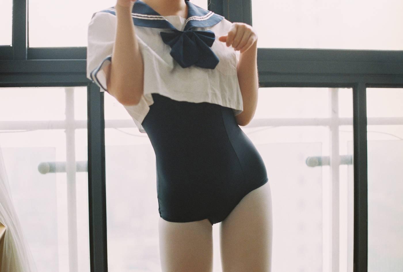 面饼仙儿 – NO.99 水手服 死库水 -胶片[19P]插图3