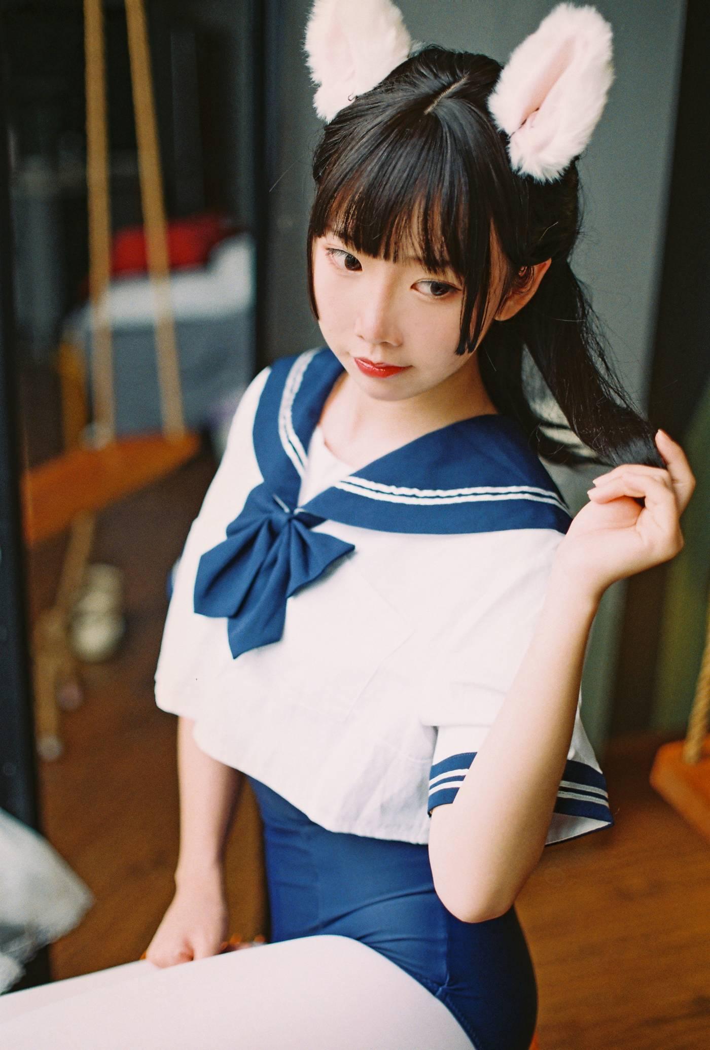 面饼仙儿 – NO.99 水手服 死库水 -胶片[19P]插图6