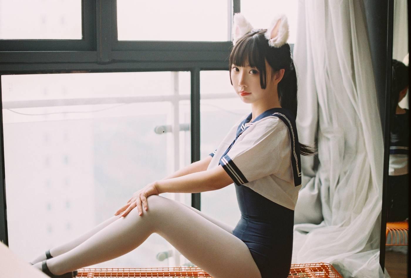 面饼仙儿 – NO.99 水手服 死库水 -胶片[19P]插图7