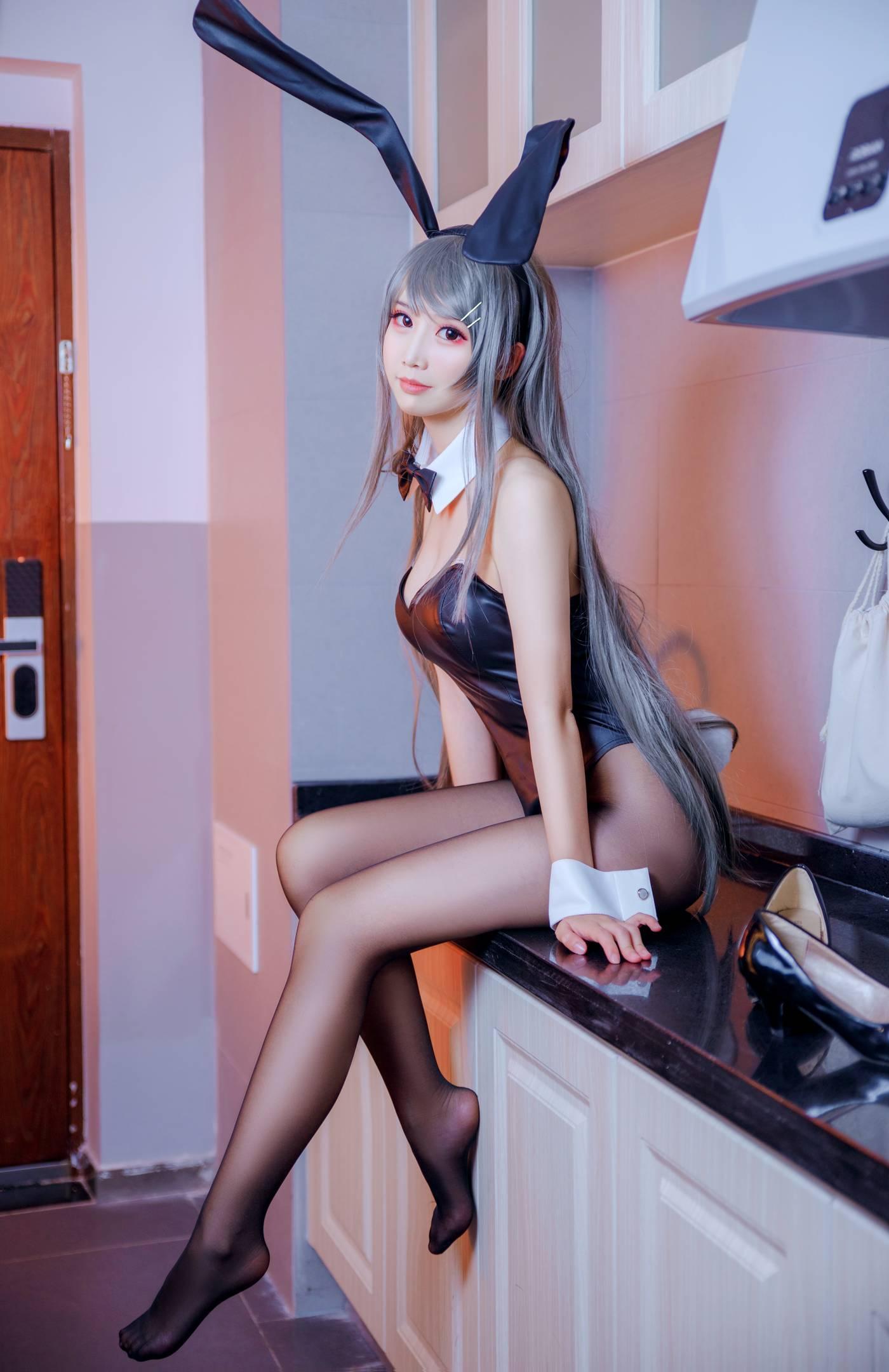 面饼仙儿 – NO.64 樱岛麻衣兔女郎 [16P]插图2