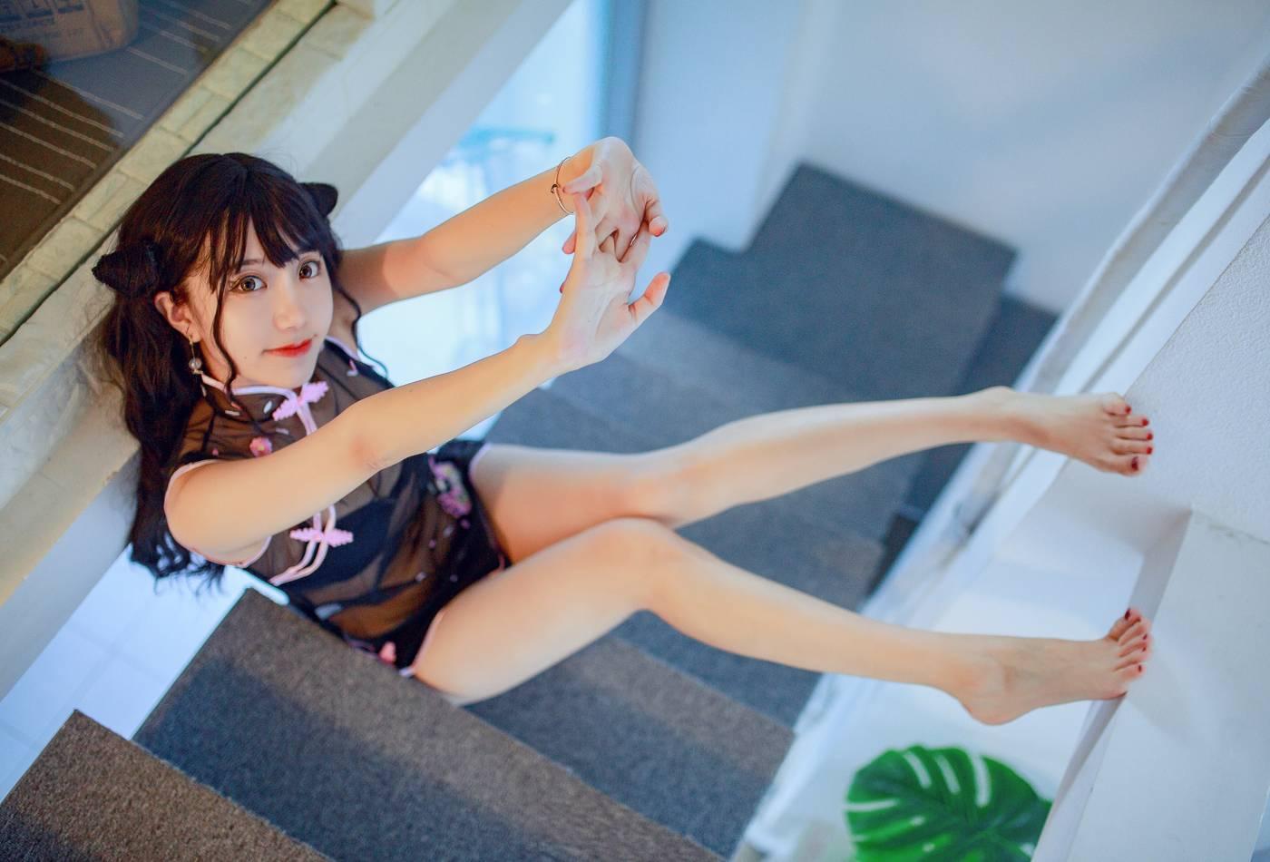 黑川 NO.15 小恶魔旗袍 [18P]插图3