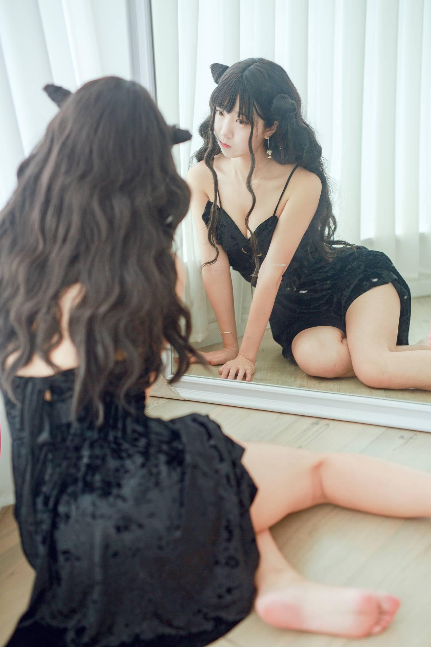 黑川 NO.16 小恶魔黑裙子 [31P]插图6