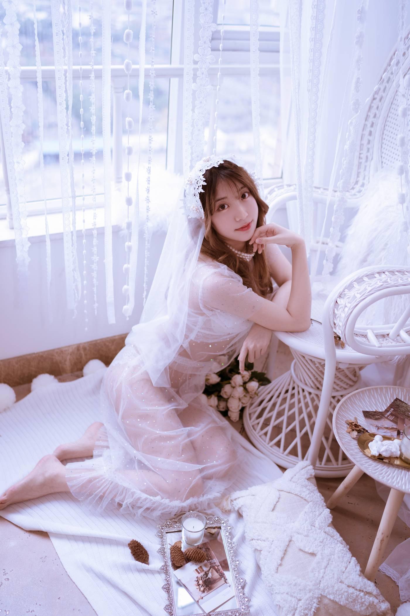 黑川 NO.34 白色婚纱 [27P]插图7