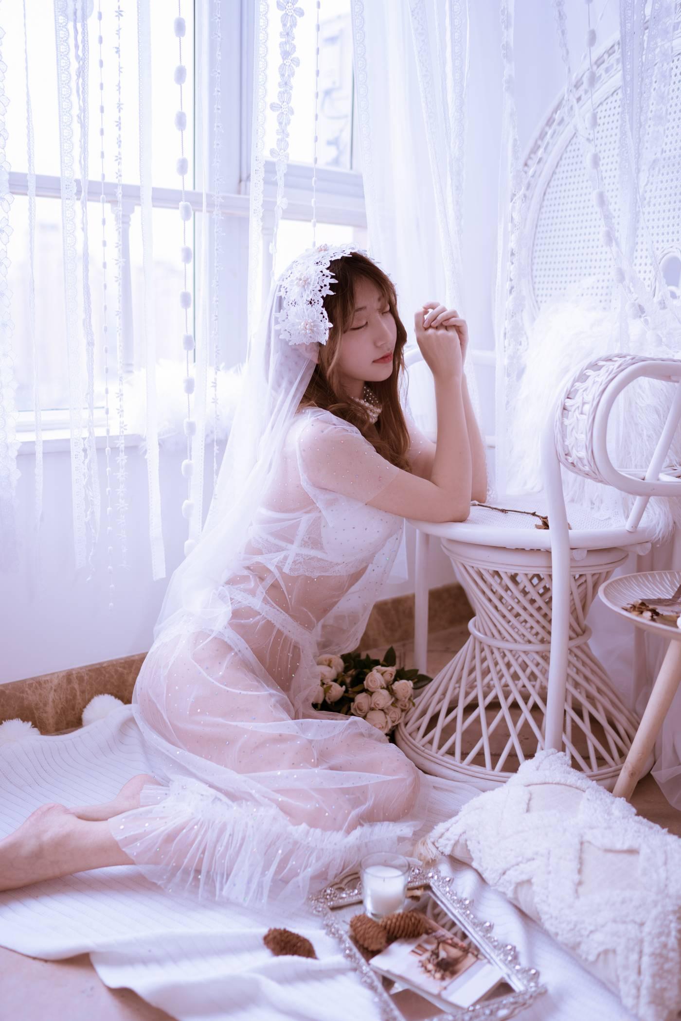 黑川 NO.34 白色婚纱 [27P]插图8