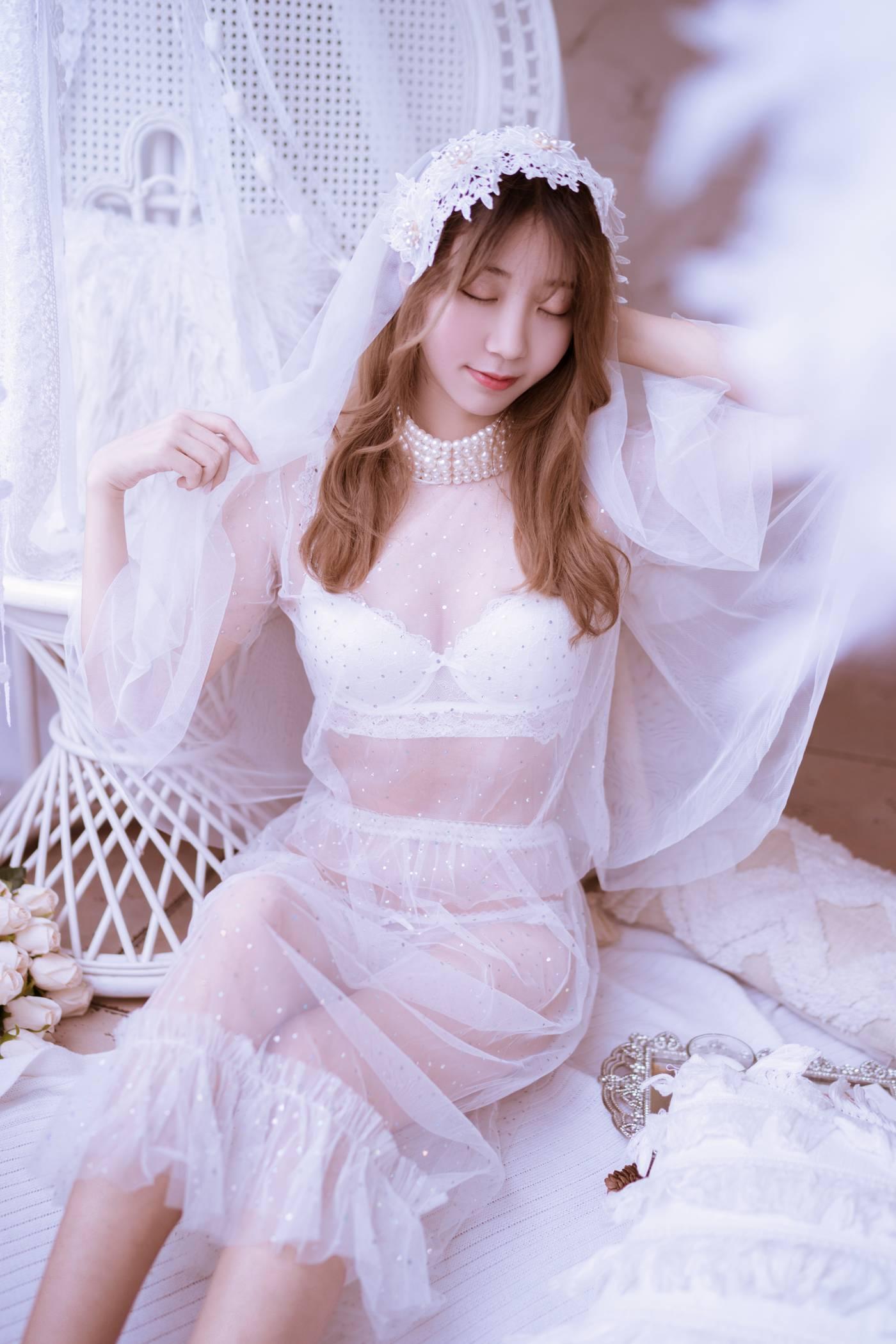 黑川 NO.34 白色婚纱 [27P]插图