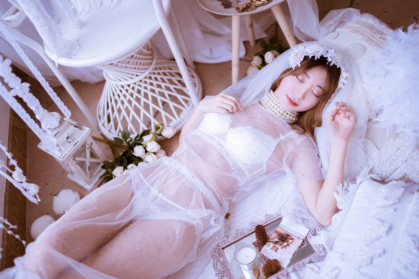 黑川 NO.34 白色婚纱 [27P]插图6