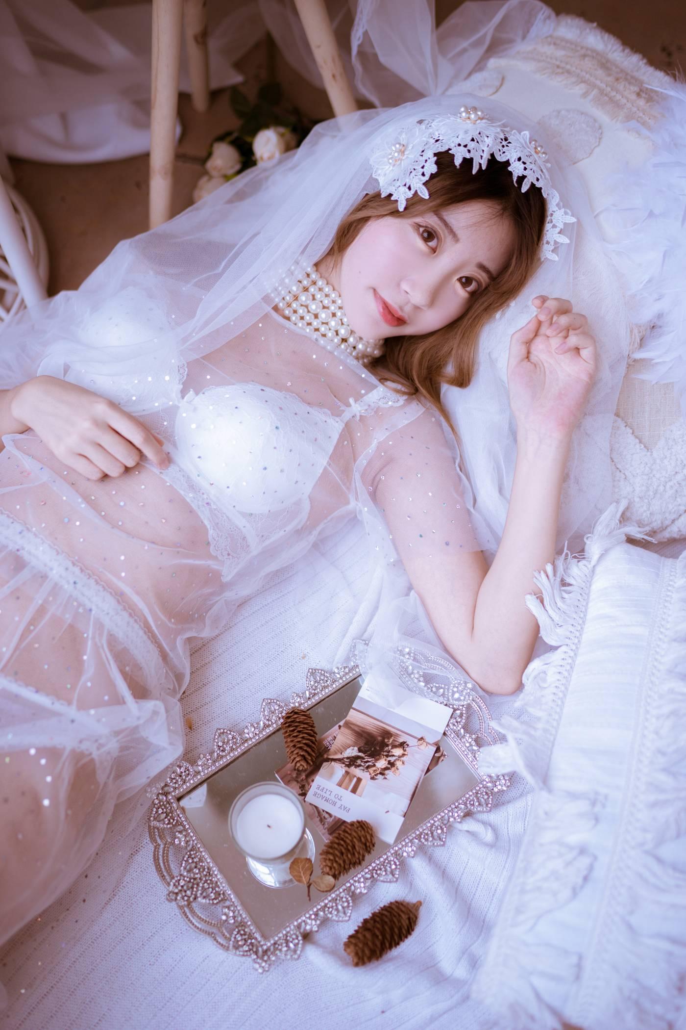 黑川 NO.34 白色婚纱 [27P]插图7