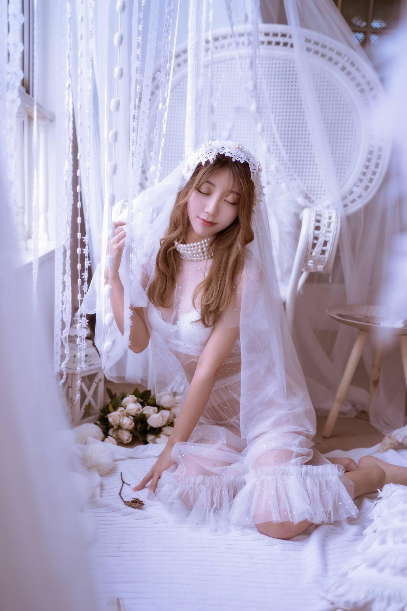 黑川 NO.34 白色婚纱 [27P]插图6