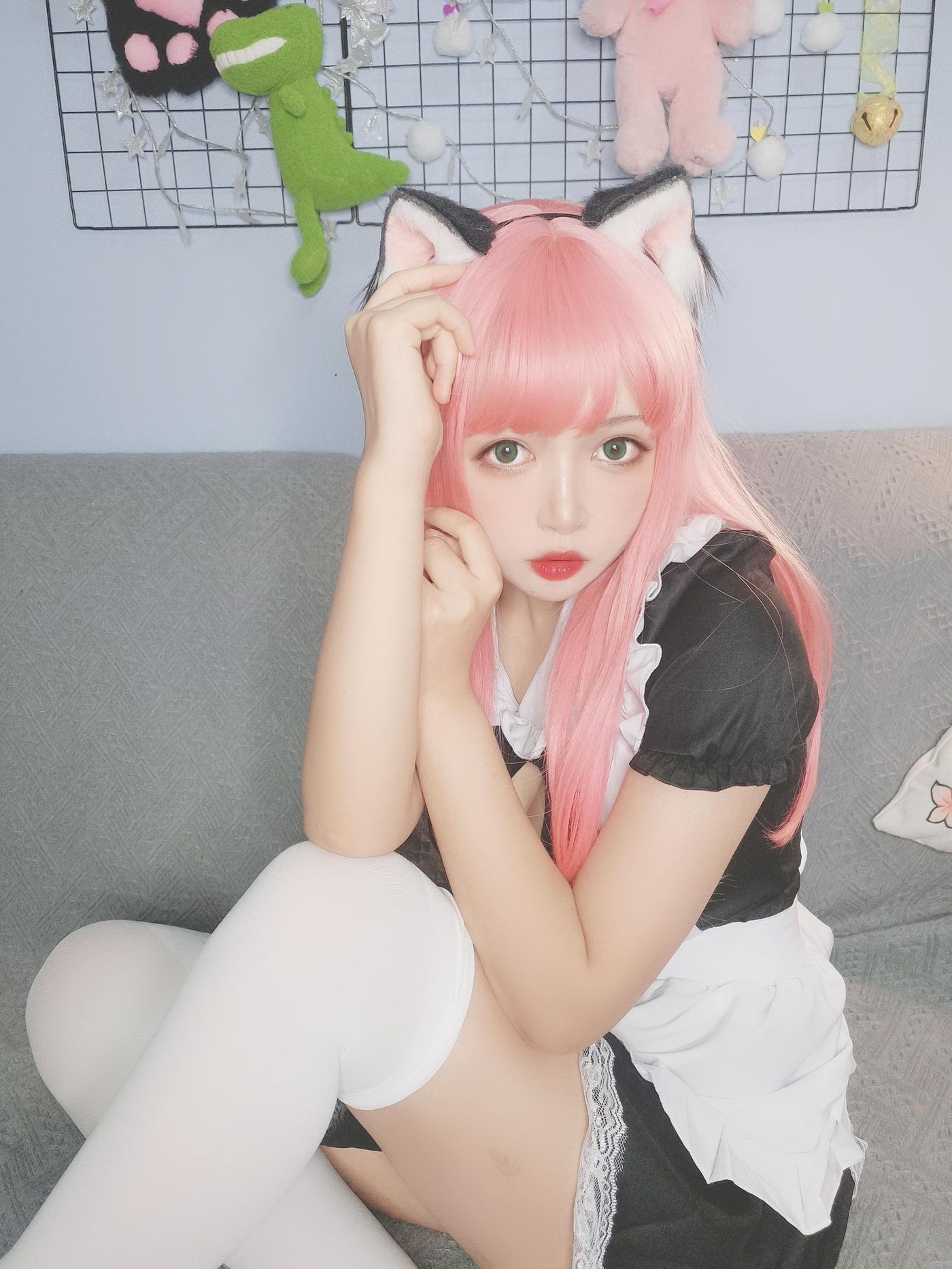黑猫猫 NO.003 猫女仆自拍 [13P]插图5