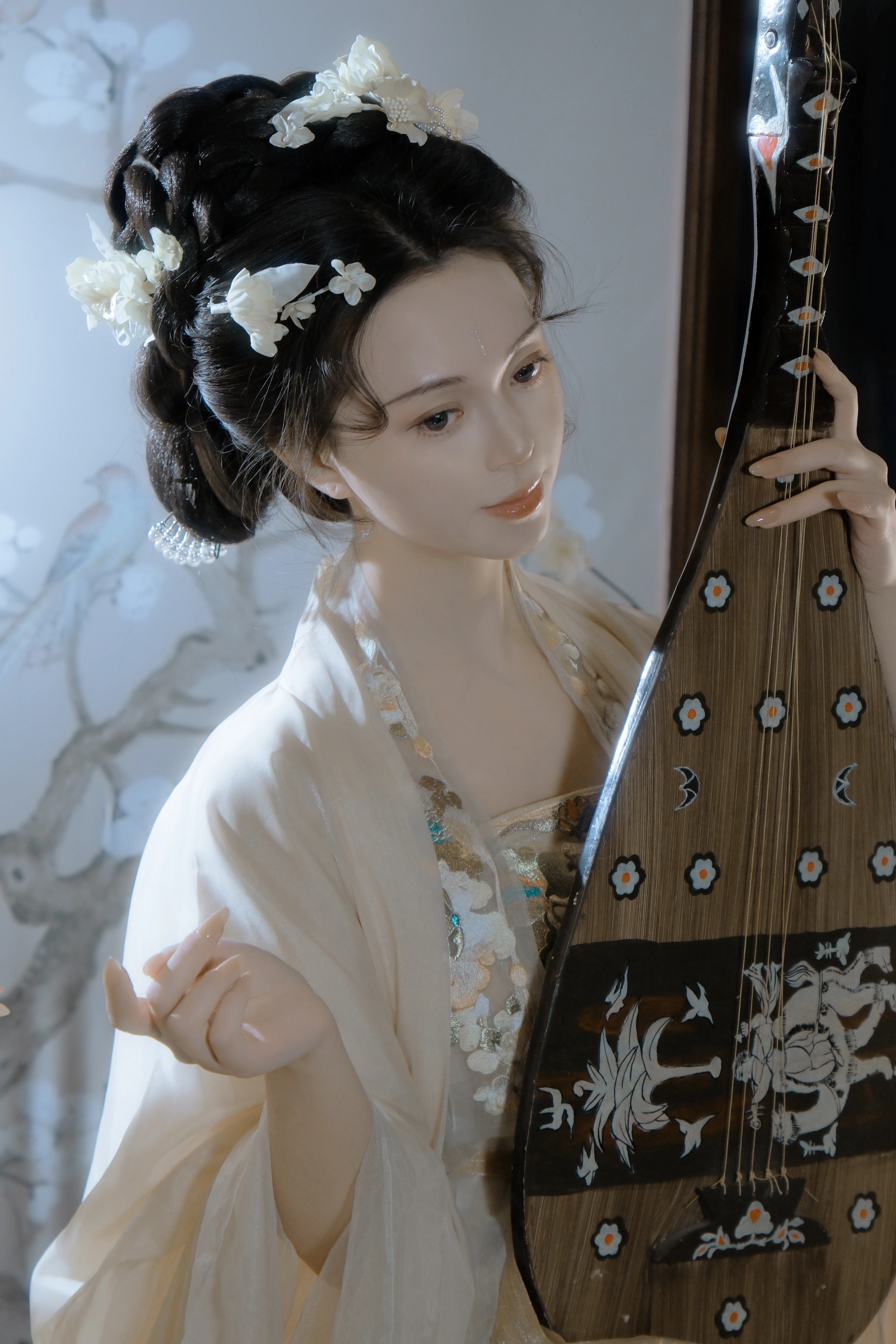 [YITUYU艺图语]2024.05.02 她清冷如月光 花与她 2