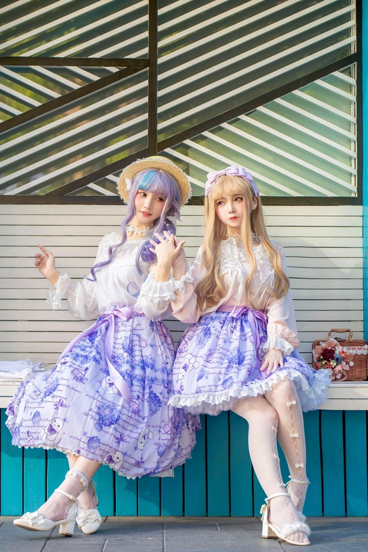 楚楚子w - NO.76 -LOLITA装扮 LOLITA夏日穿搭打歌服小偶像出镜：楚楚子＋@鹤祈 8